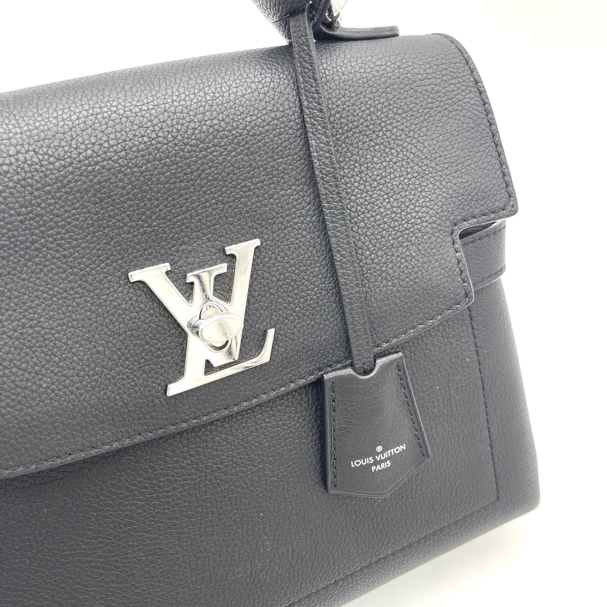 Louis Vuitton Soft Calfskin Lockme Ever BB – Black