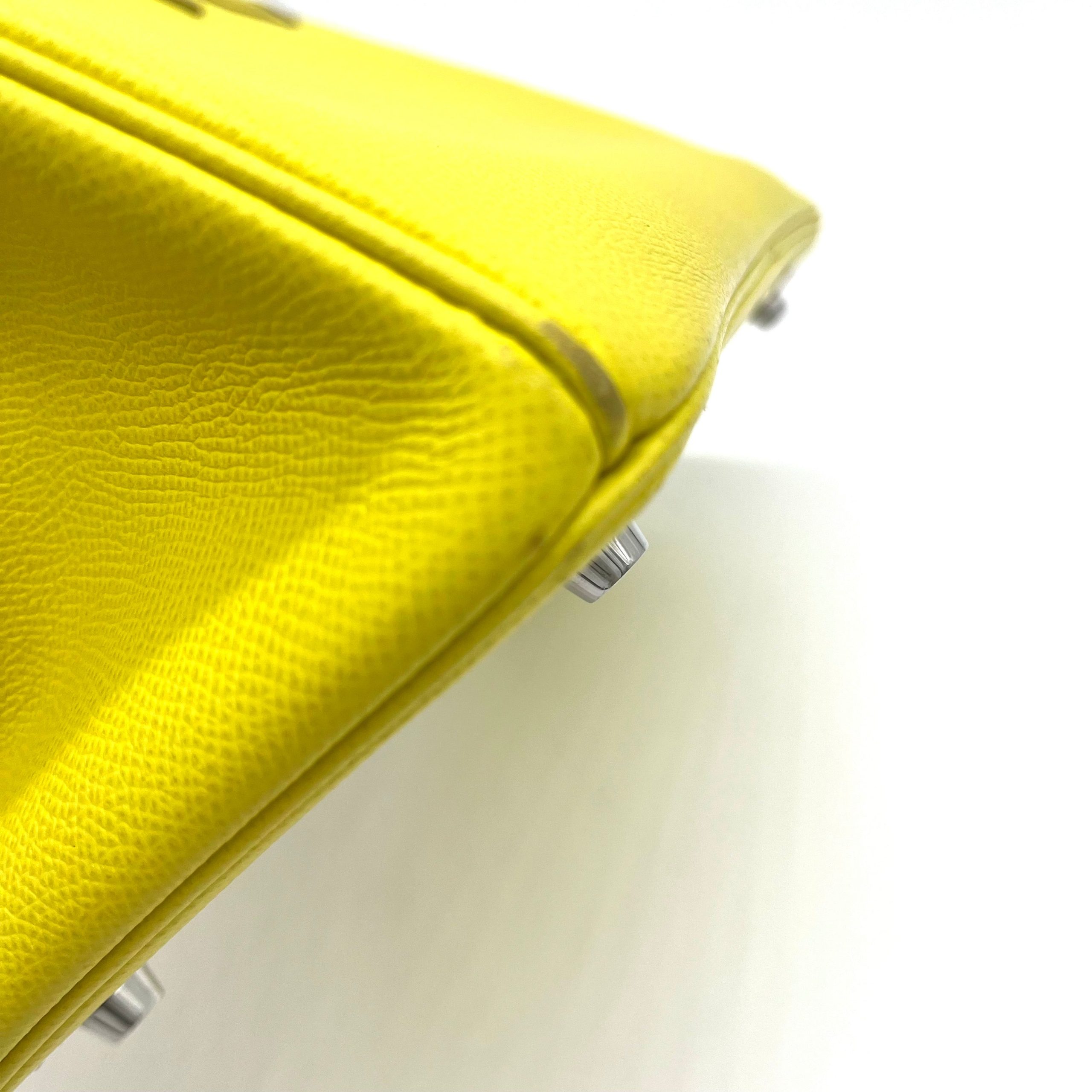 HERMES Epsom Birkin 30 Lime