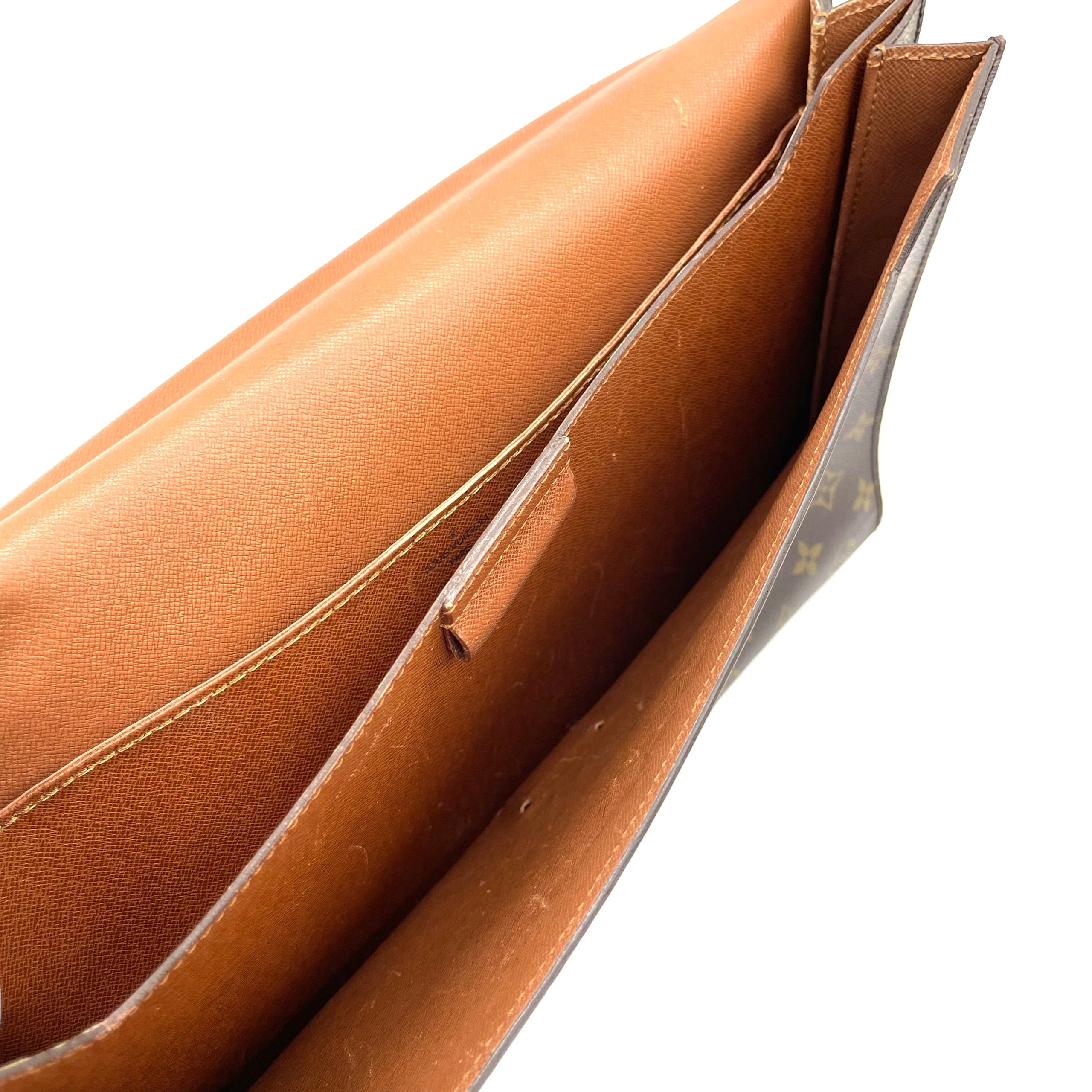 LOUIS VUITTON Monogram Canvas Robusto 1 Compartment Briefcase