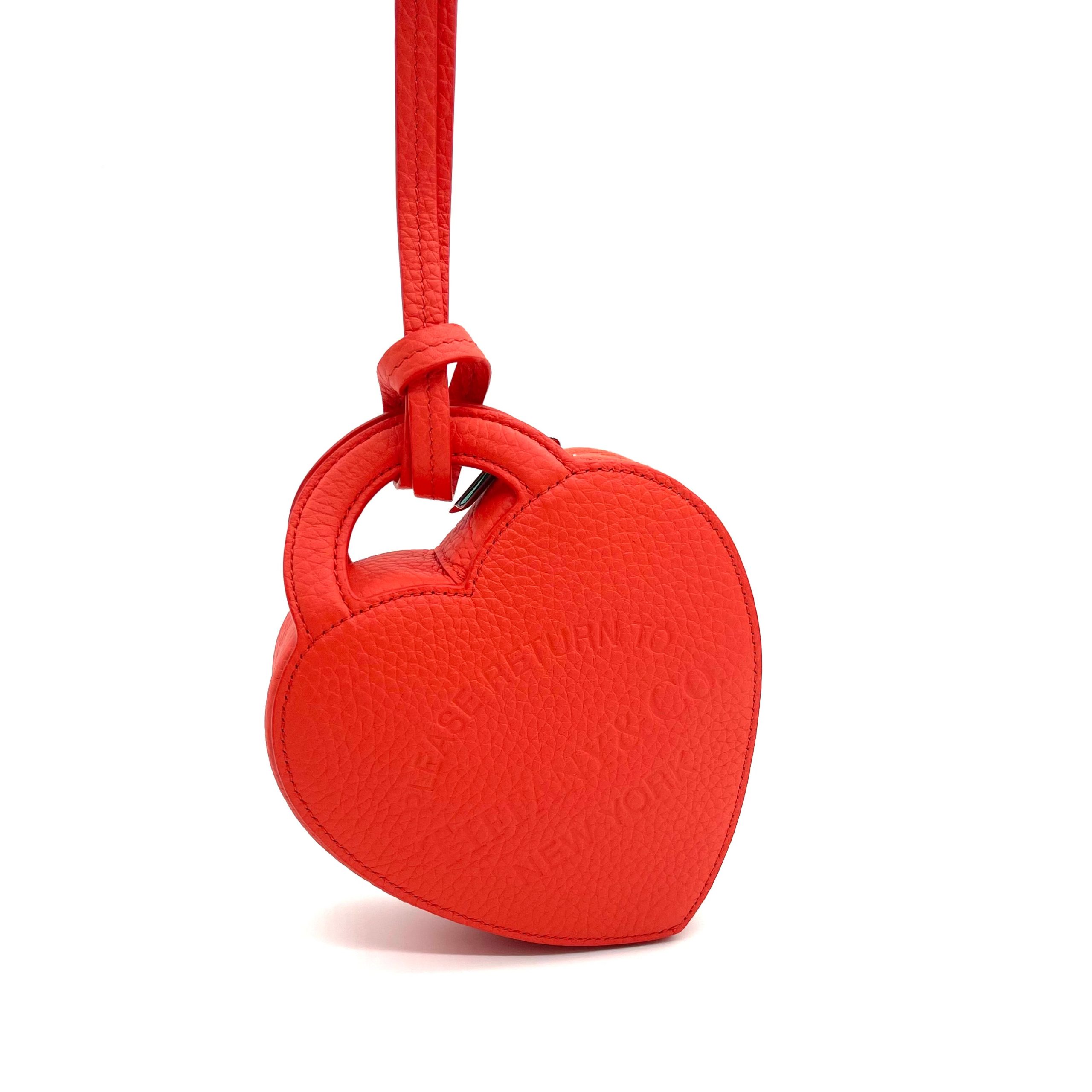 Return to Tiffany™ Heart Coin Purse – Black Taurillon Leather