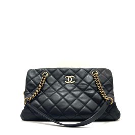 CHANEL Lambskin small Quilted Crown Tote 2013-2014