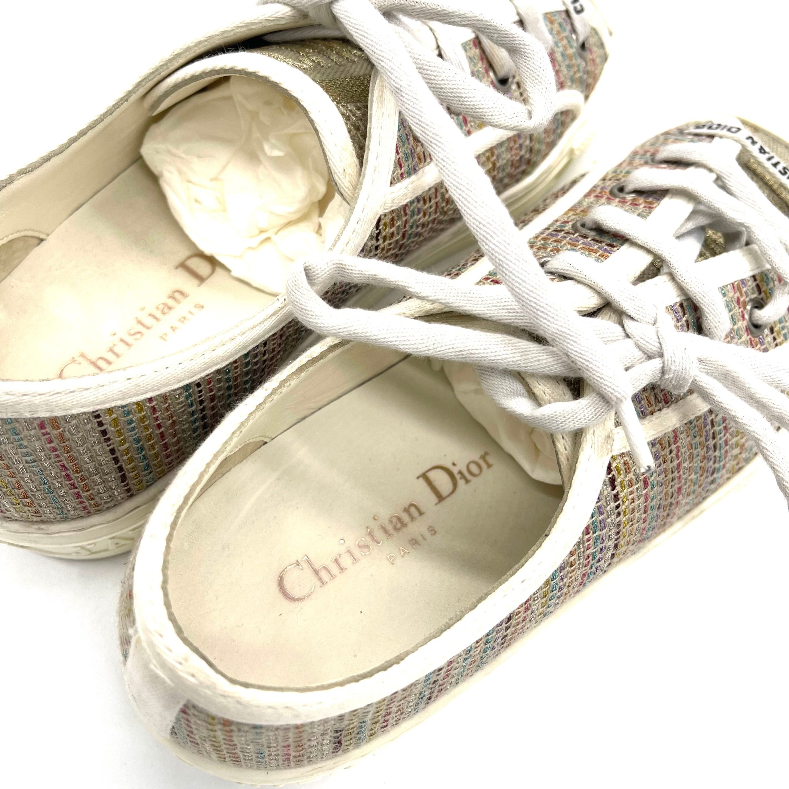 Christian Dior Canvas Sneakers