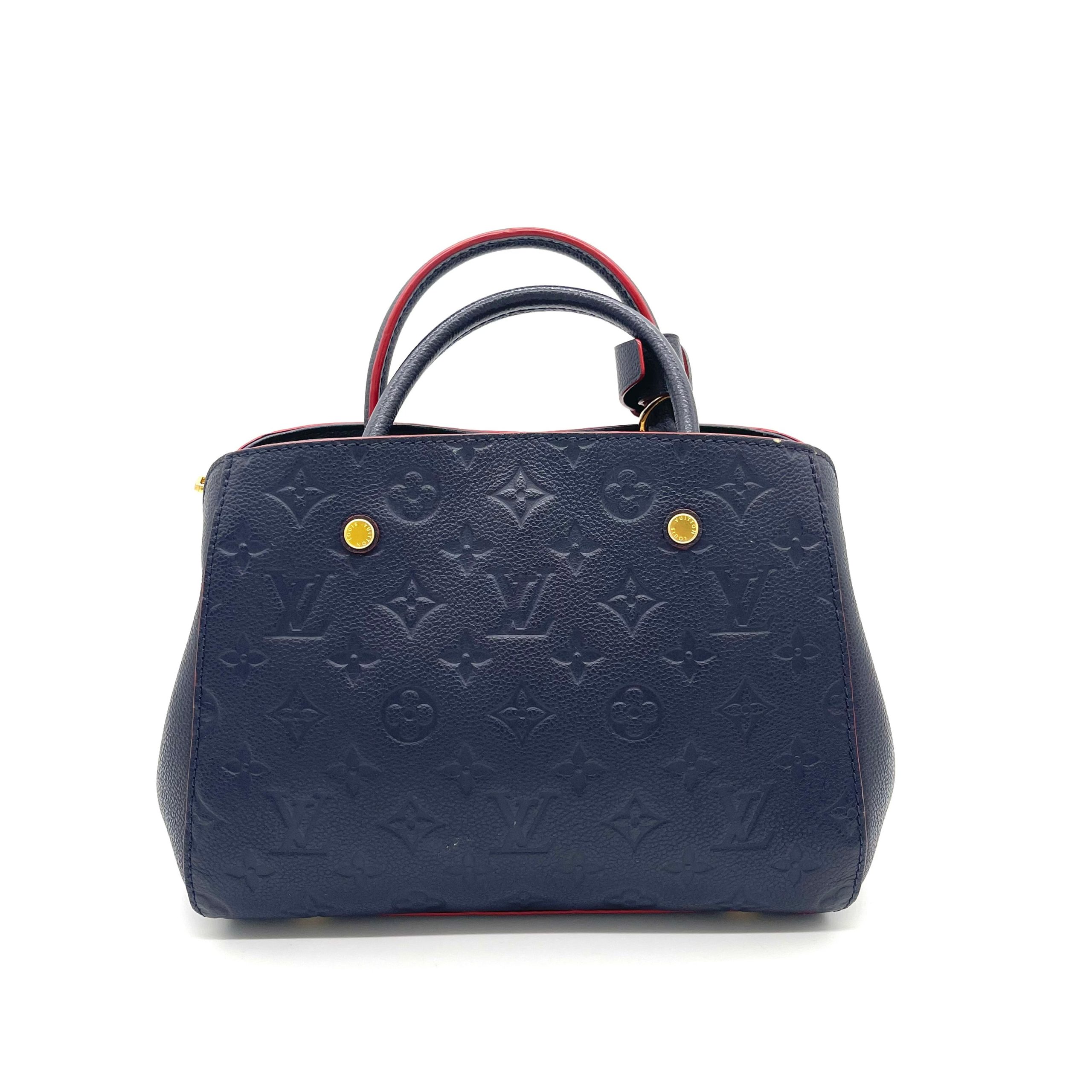 Louis Vuitton Empreinte Montaigne BB – Marine Rouge