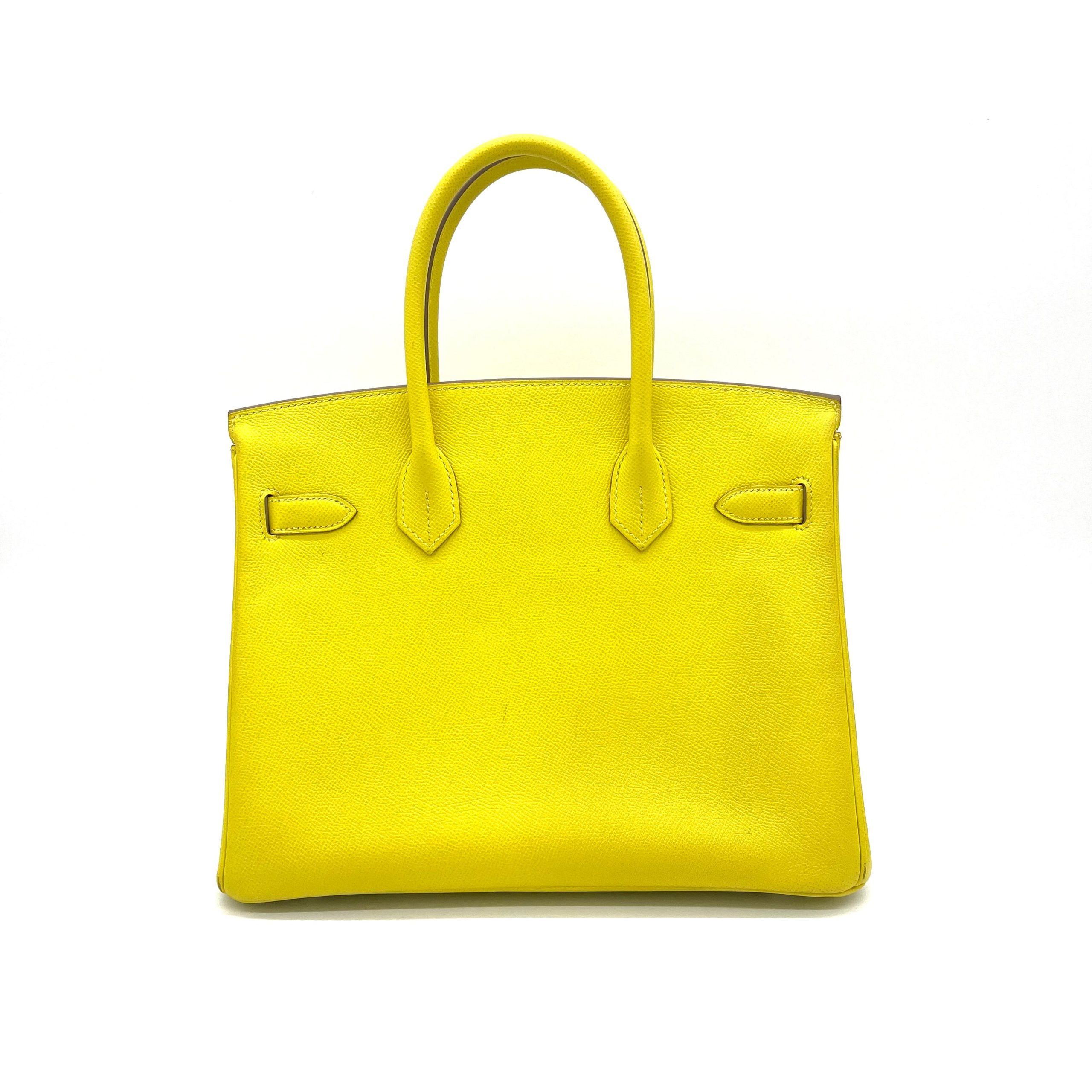 HERMES Epsom Birkin 30 Lime