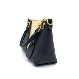 LOUIS VUITTON Empreinte V Tote BB Black Creme SD3159