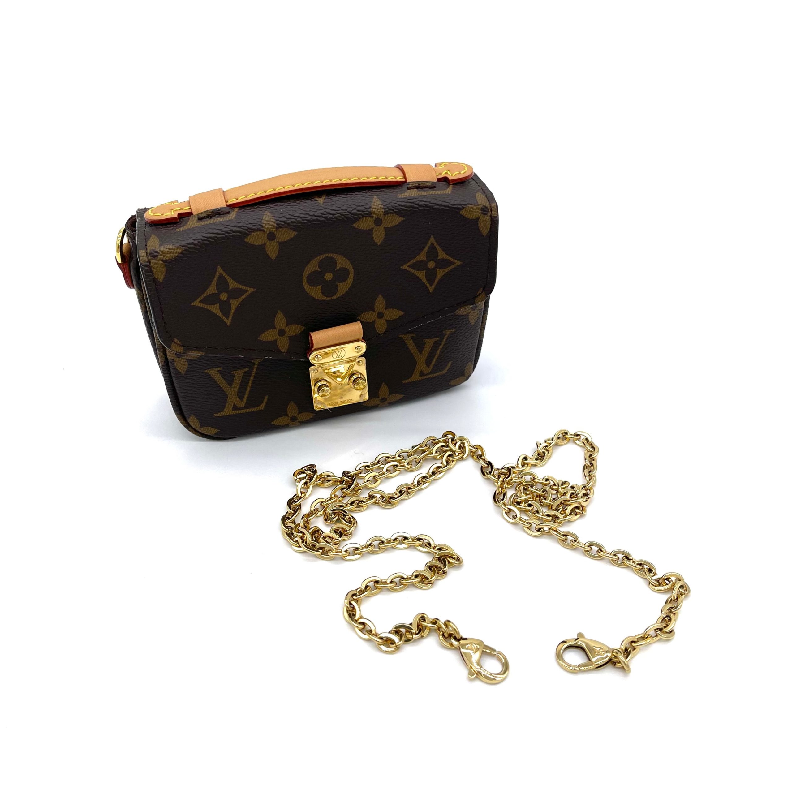 Louis Vuitton Micro Métis Monogram Canvas Brown