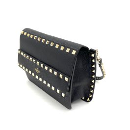 VALENTINO SMALL ROCKSTUD GRAINY CALFSKIN CROSSBODY BAG