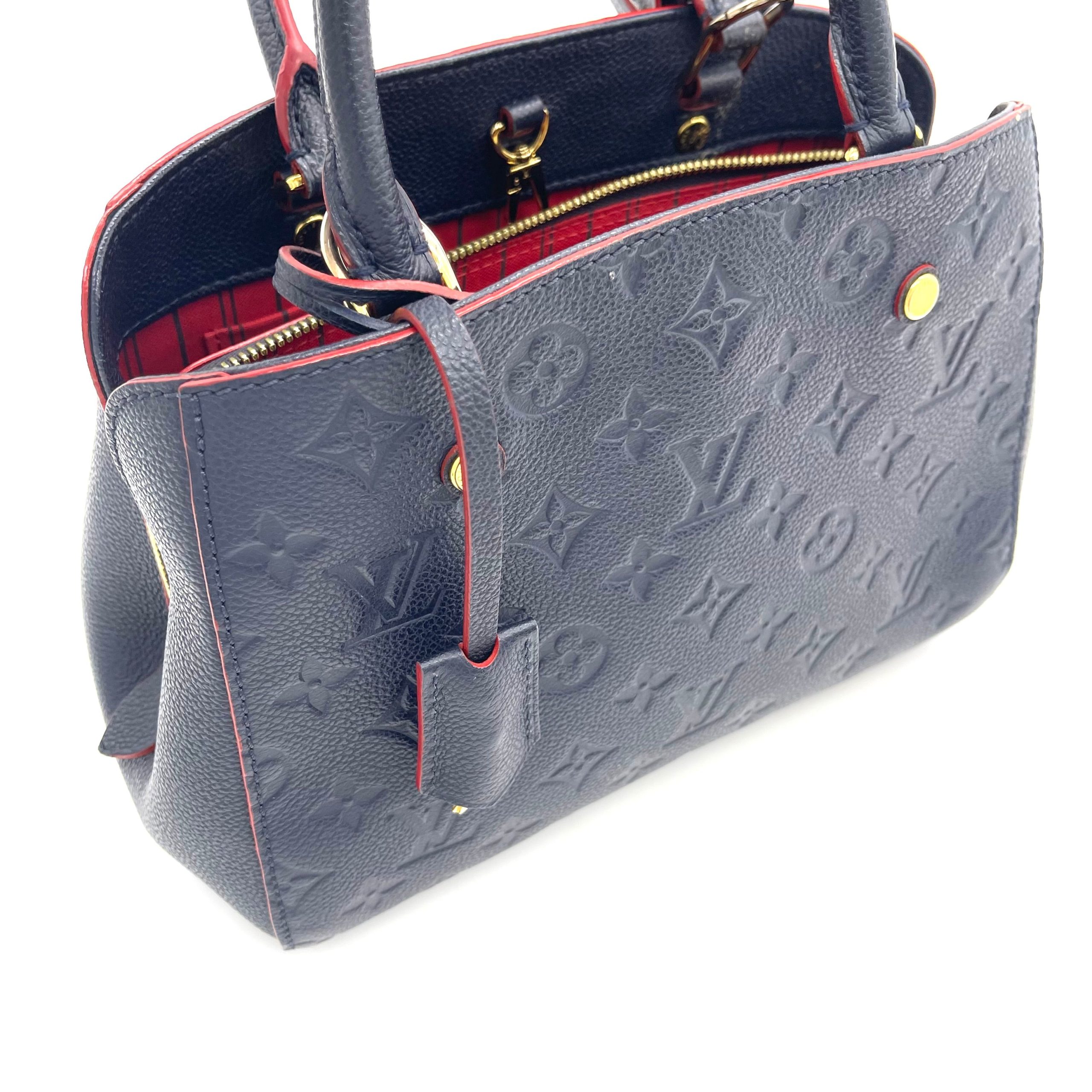 Louis Vuitton Empreinte Montaigne BB – Marine Rouge