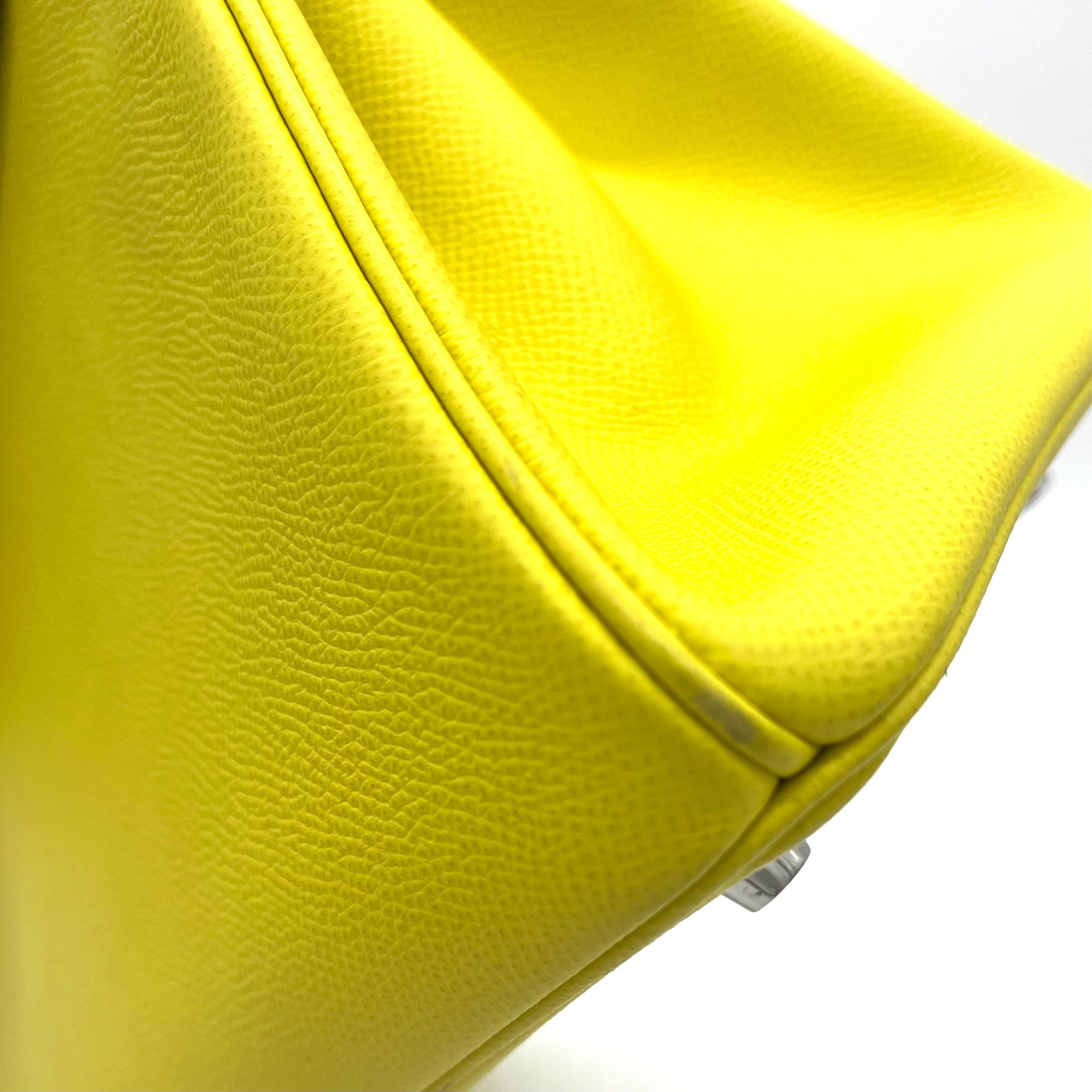 HERMES Epsom Birkin 30 Lime