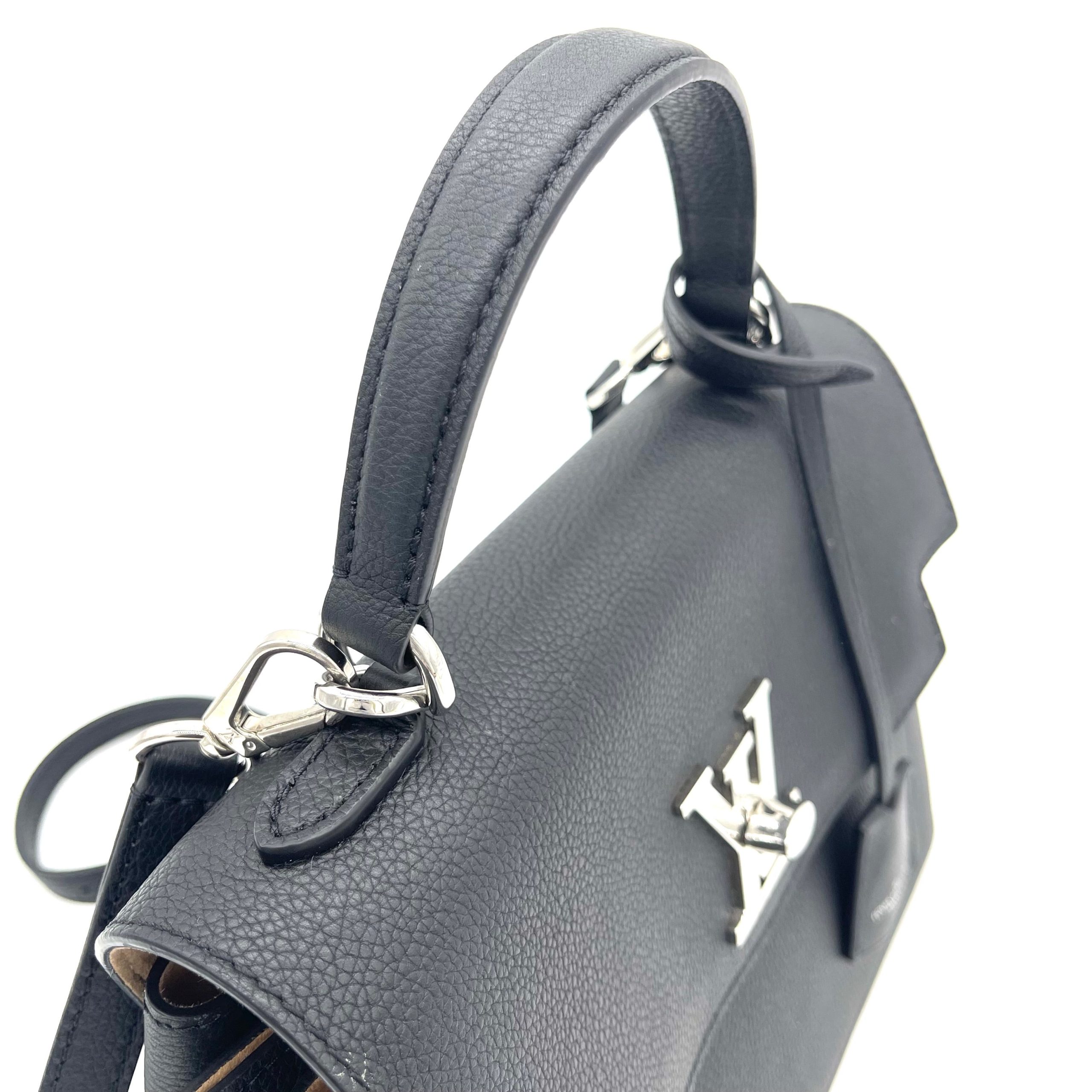 Louis Vuitton Soft Calfskin Lockme Ever BB – Black