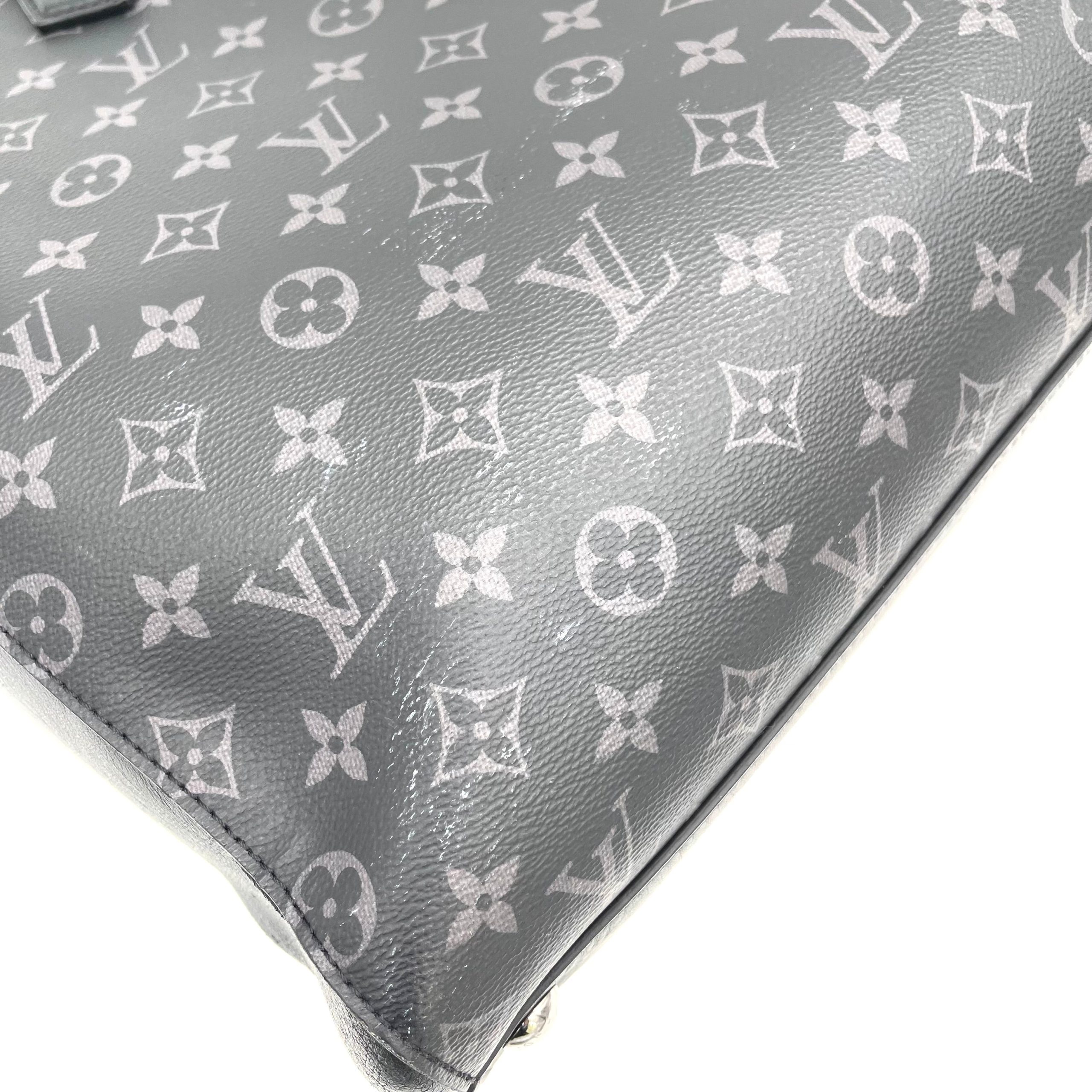 LOUIS VUITTON 2021 Monogram Eclipse Grand Sac