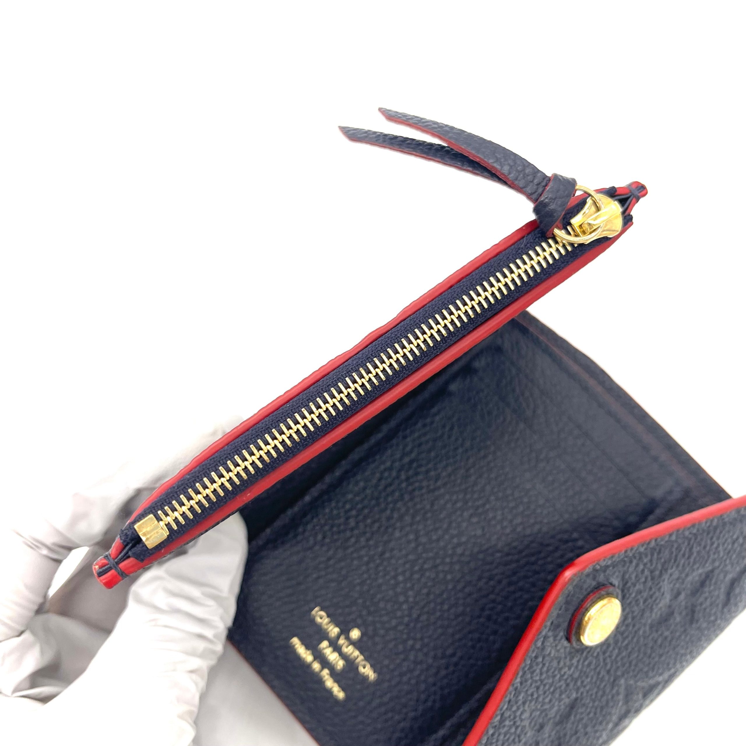 Louis Vuitton Empreinte Zoé Wallet – Marine Rouge
