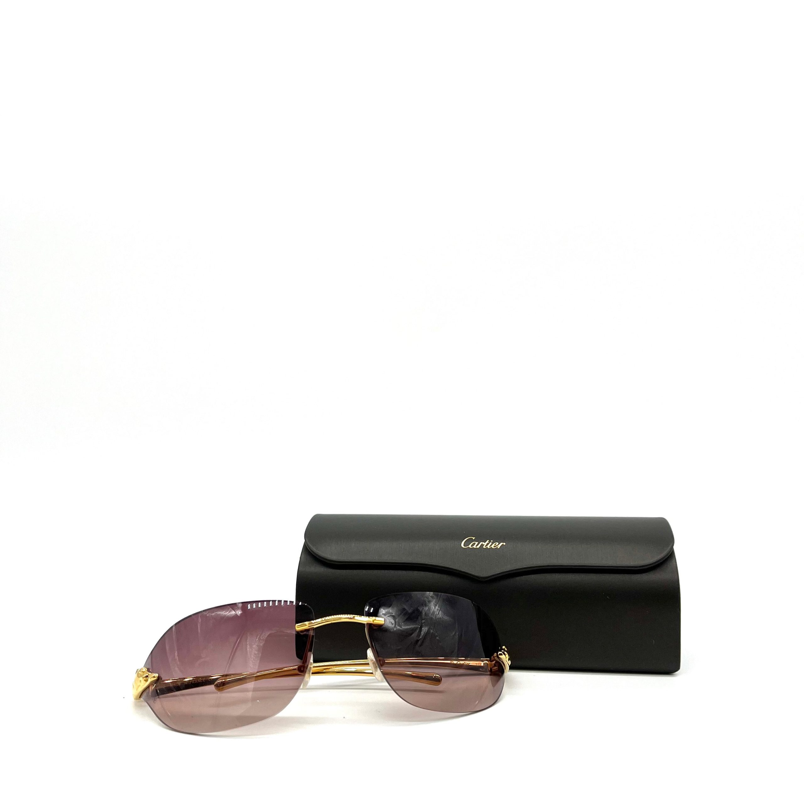 CARTIER Panthère de Cartier Sunglasses CRT08200694