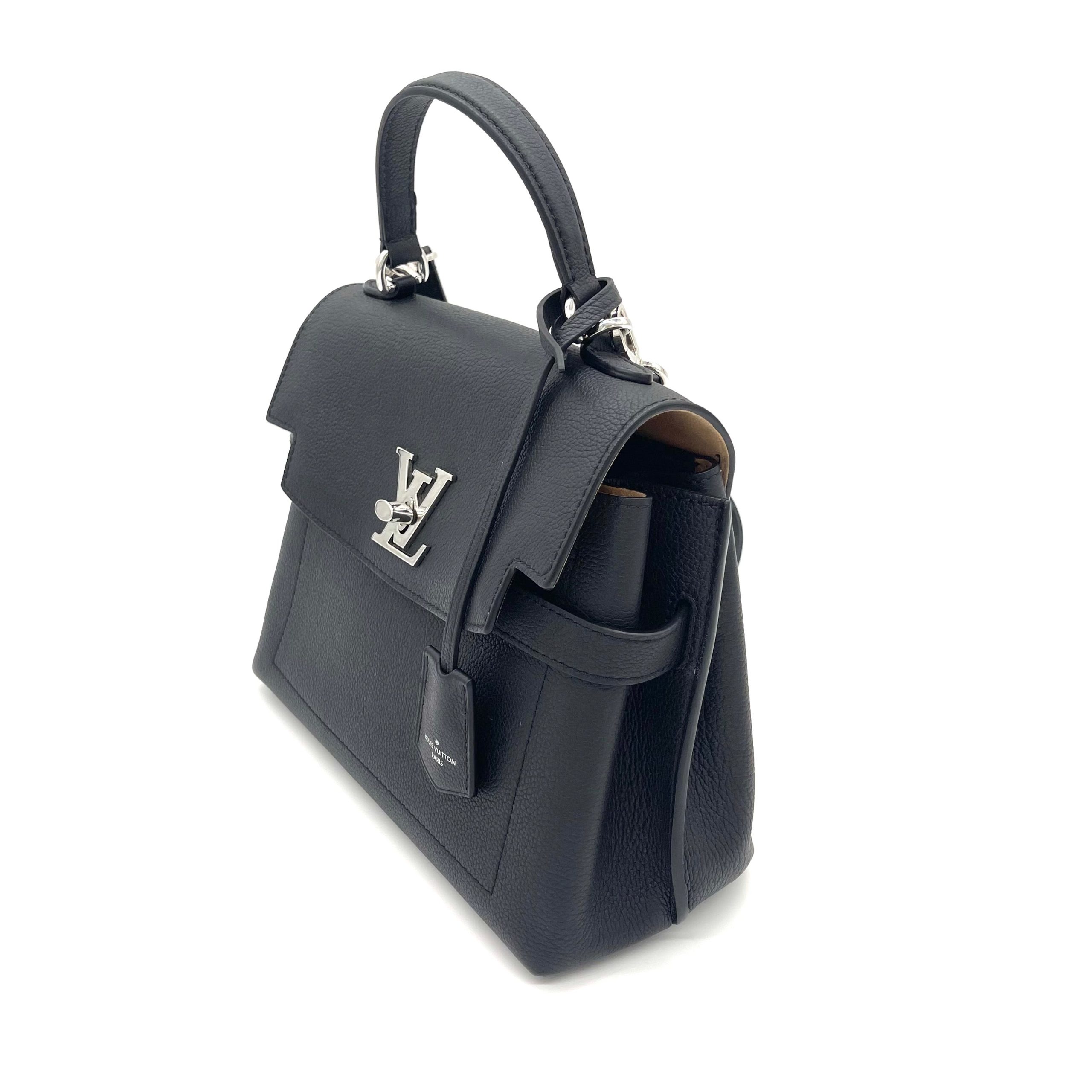 Louis Vuitton Soft Calfskin Lockme Ever BB – Black
