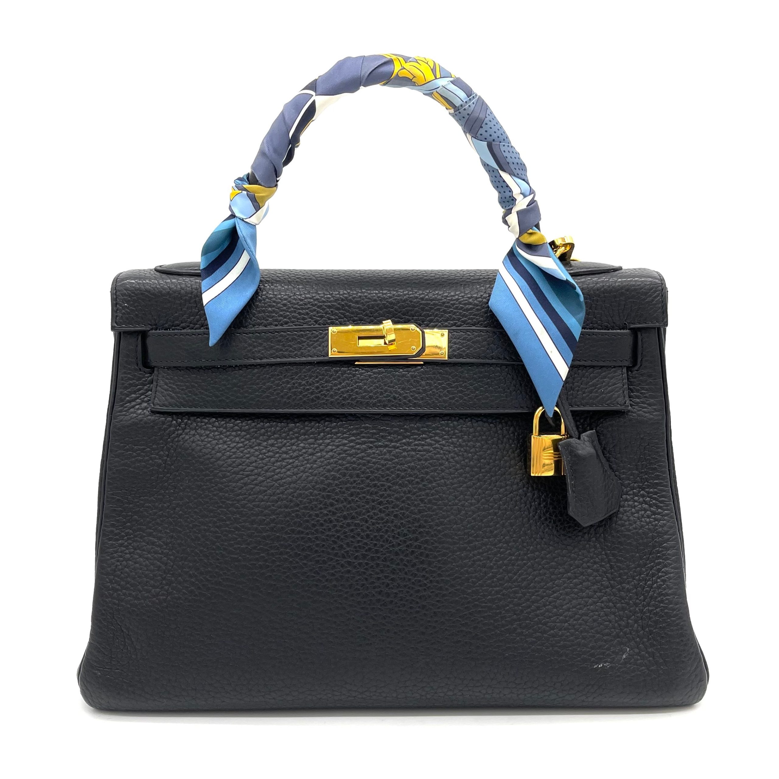 HERMES
Kelly Togo Retourne 28 Black Year2014