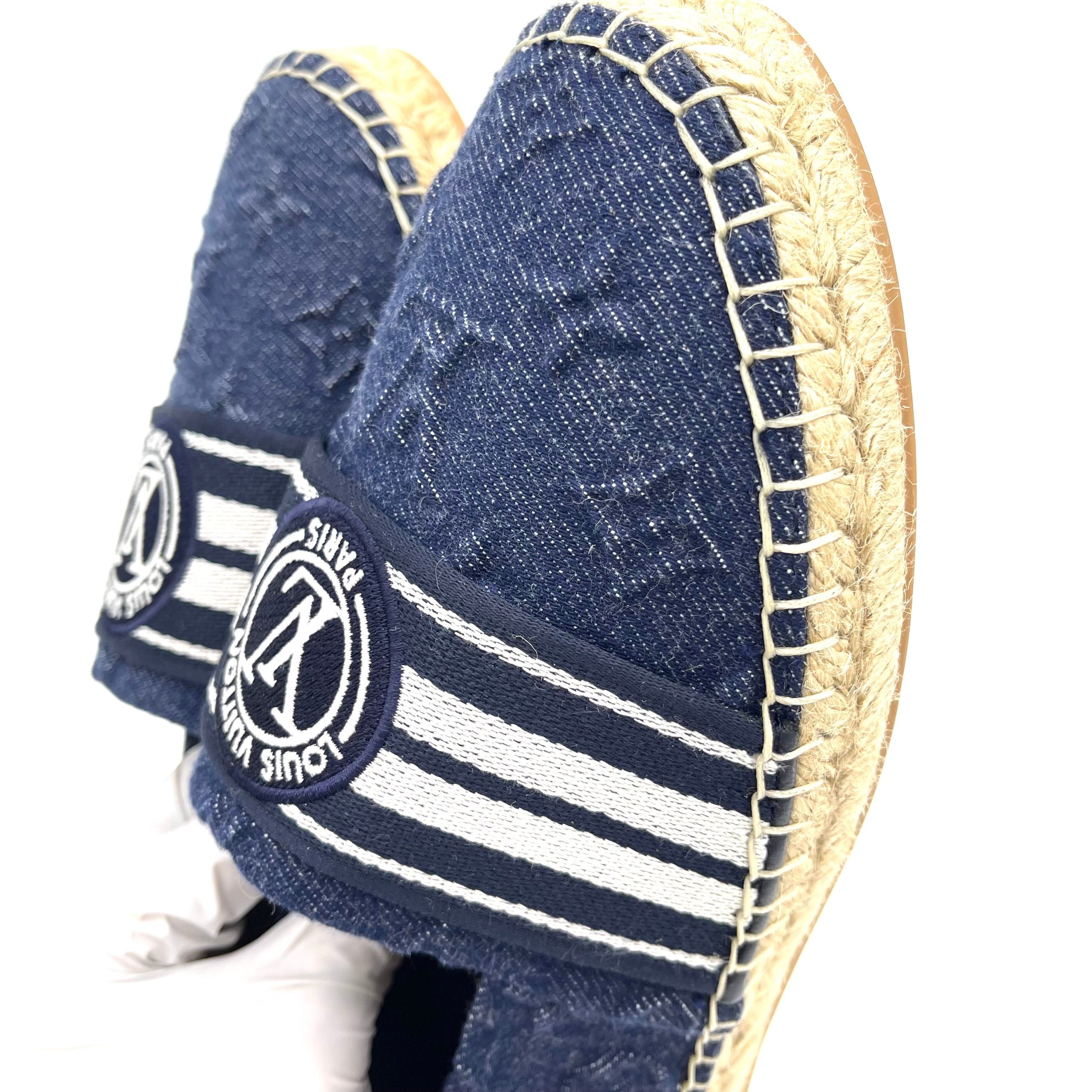 Louis Vuitton Starboard Flat Espadrille Size40 Brand new condition Never used