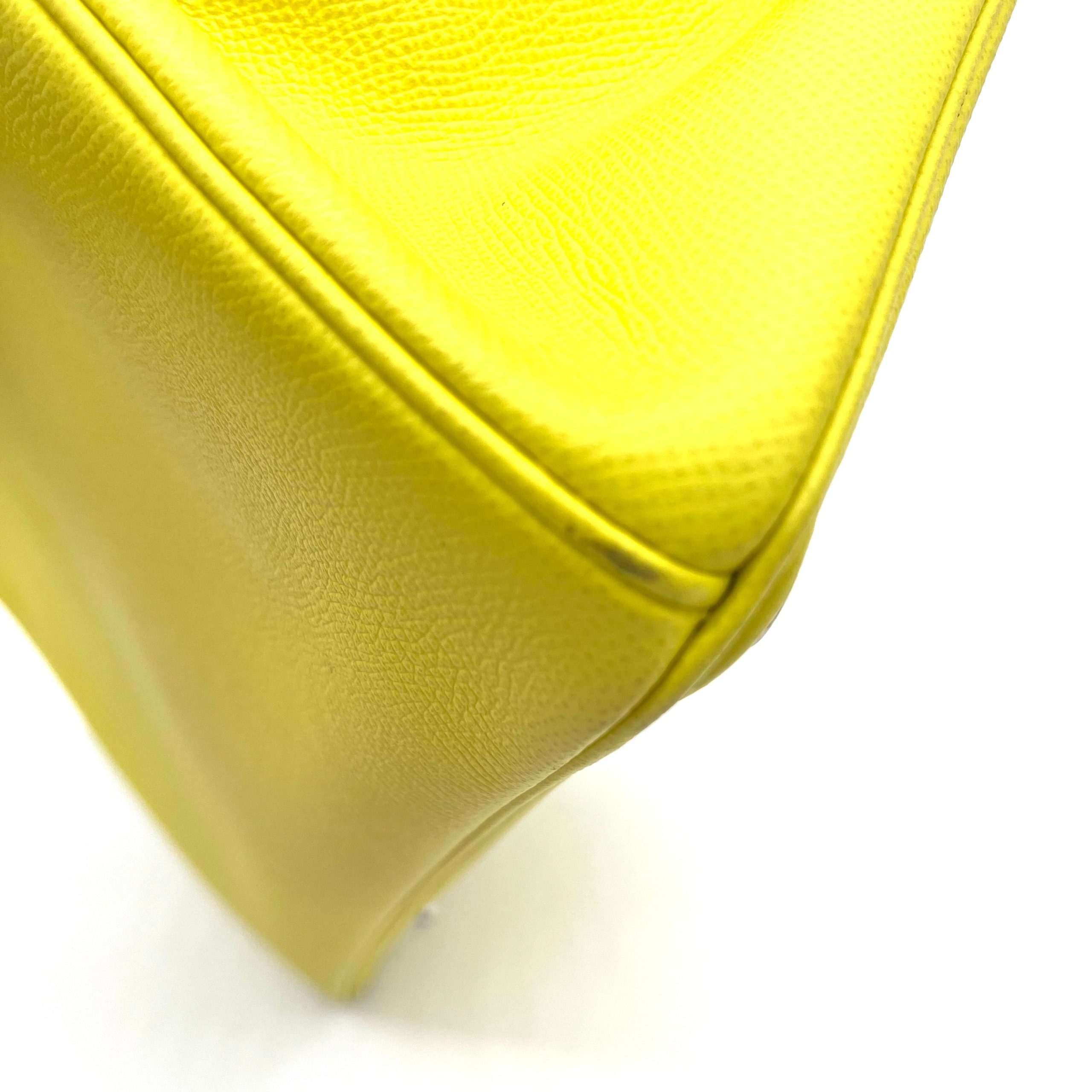 HERMES Epsom Birkin 30 Lime