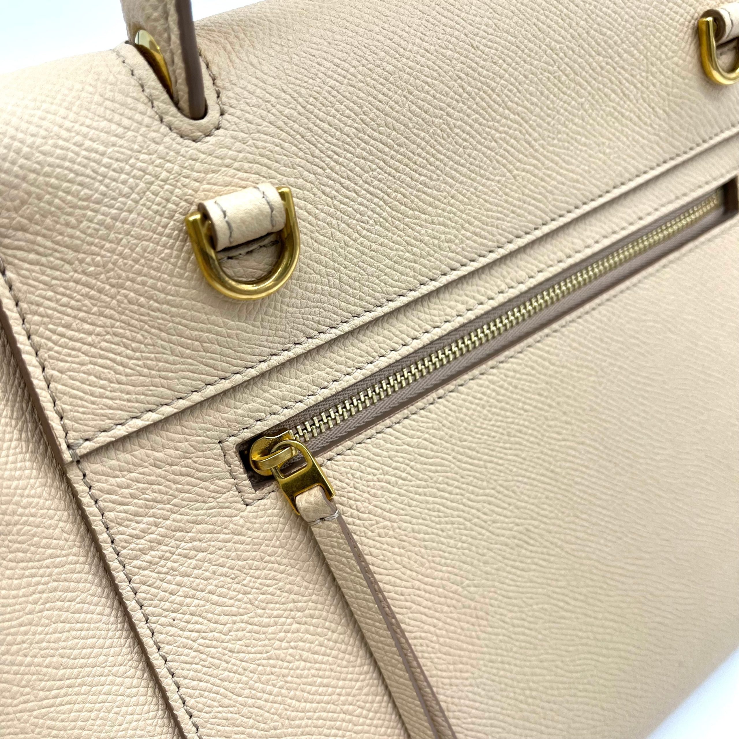 CELINE Grained Calfskin Nano Belt Bag