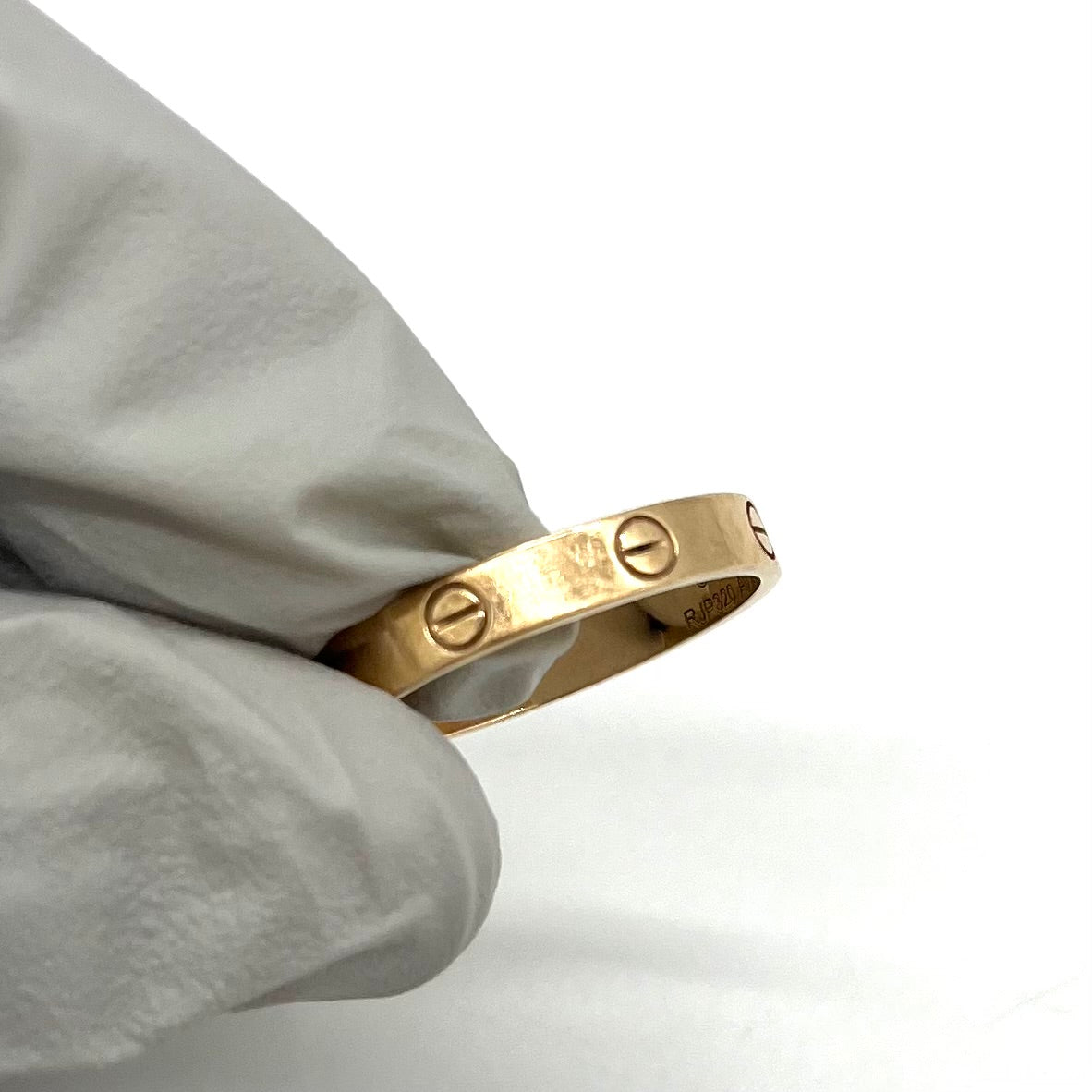 Cartier LOVE wedding band size of 63 Rose Gold