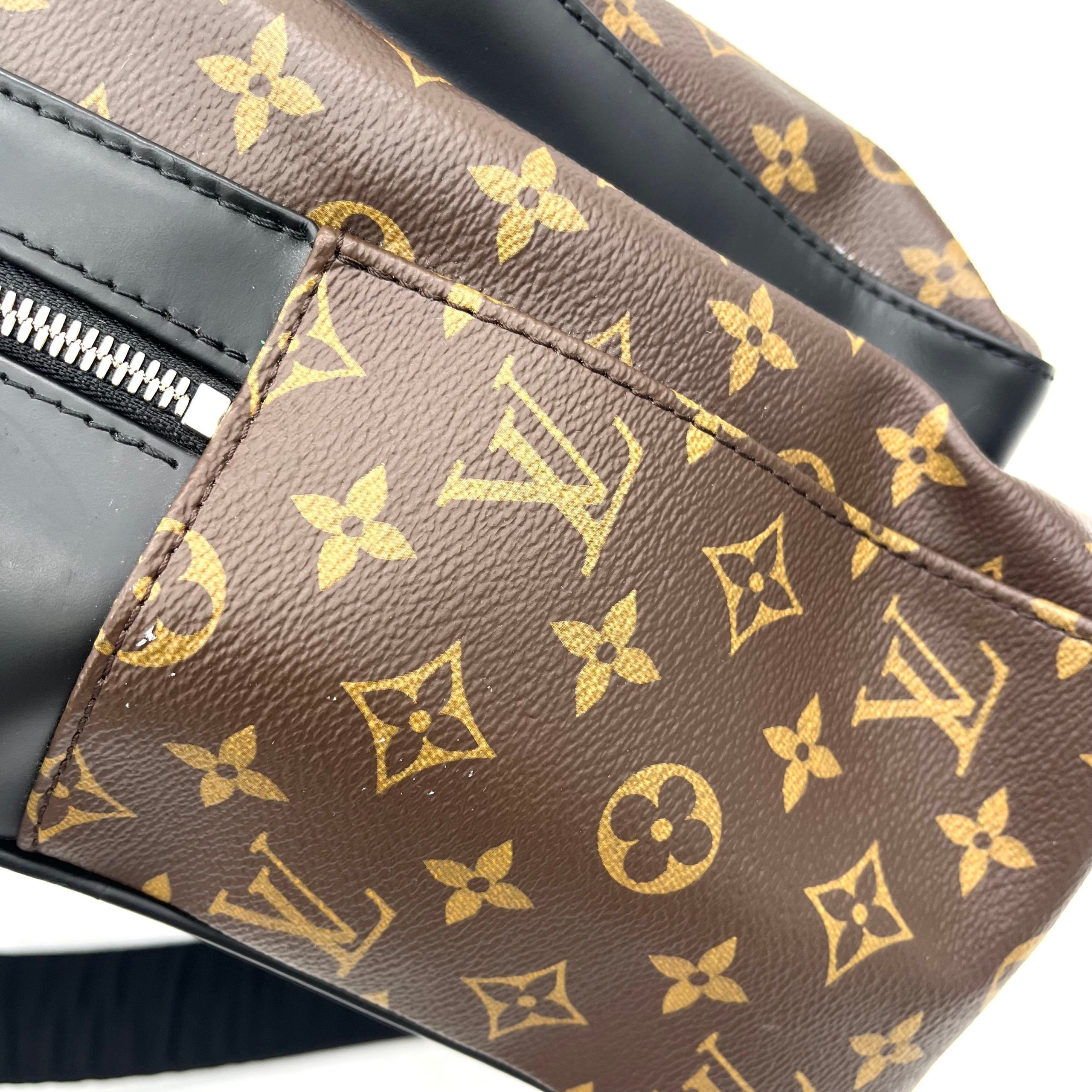 LOUIS VUITTON Monogram Macassar Josh Backpack