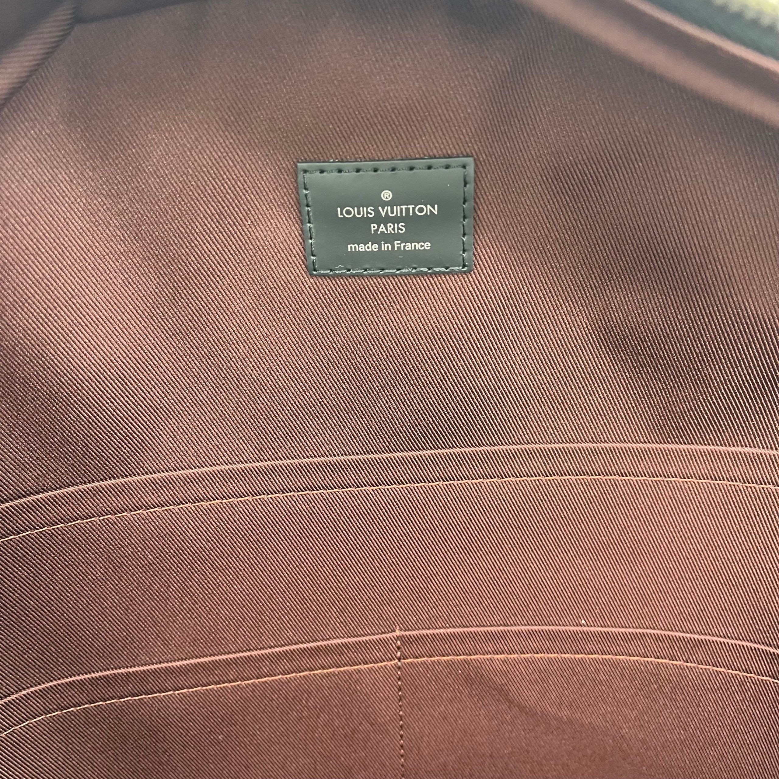 LOUIS VUITTON Monogram Macassar Josh Backpack