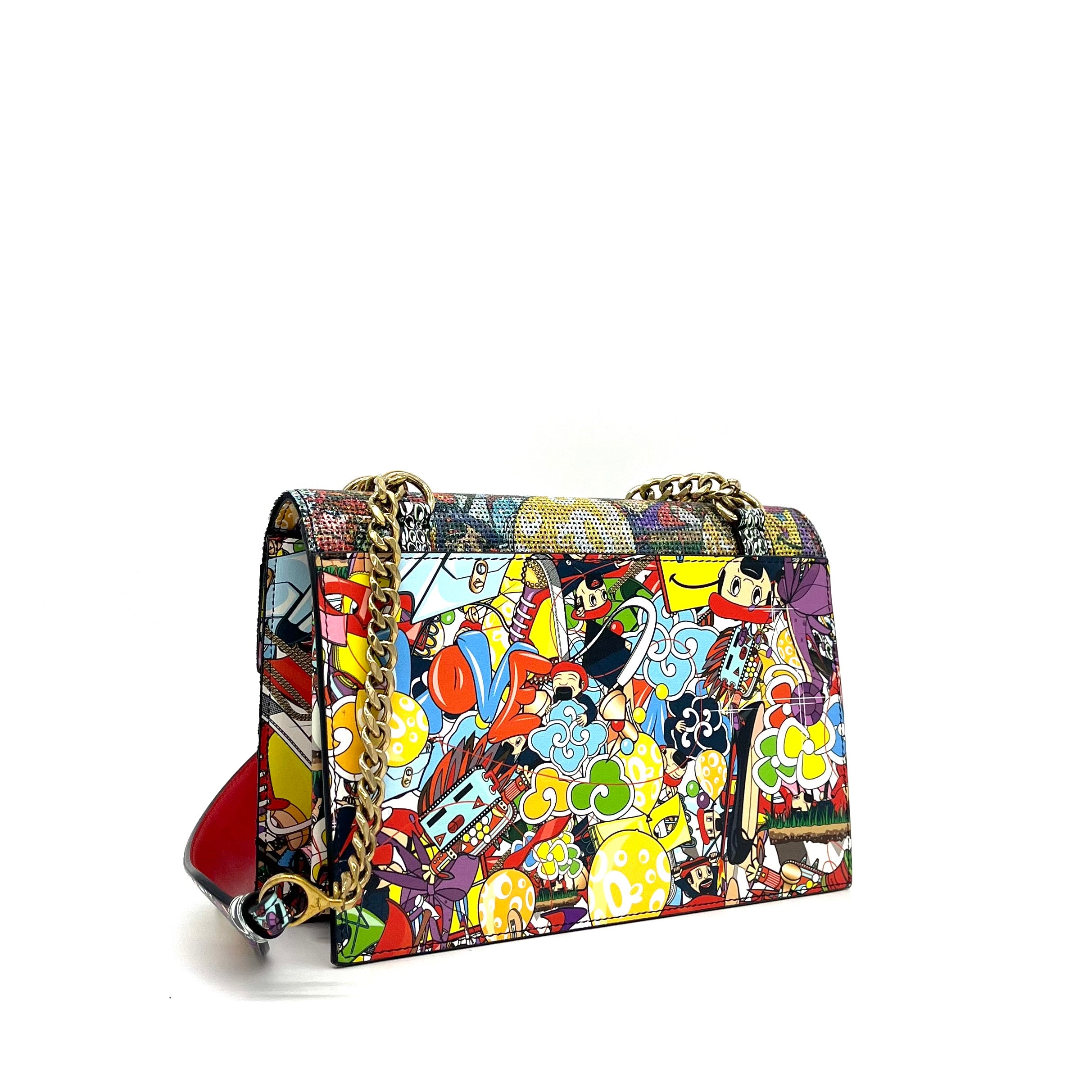 CHRISTIAN  LOUBOUTIN Elisa Shoulder Bag Multicolor