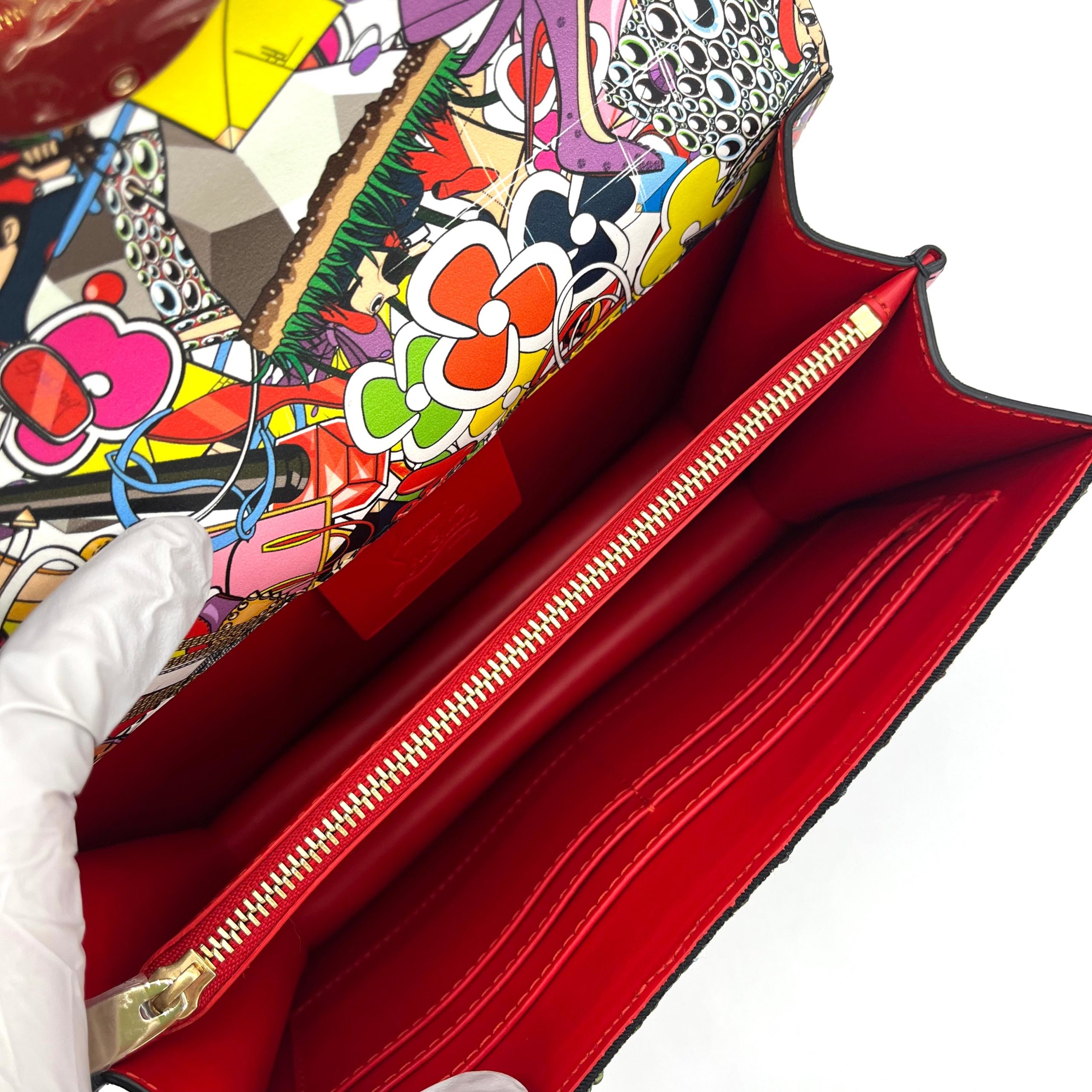 CHRISTIAN  LOUBOUTIN Elisa Shoulder Bag Multicolor