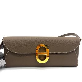 Hermes  Epsom Chaine d’Ancre Wallet To Go Etoupe