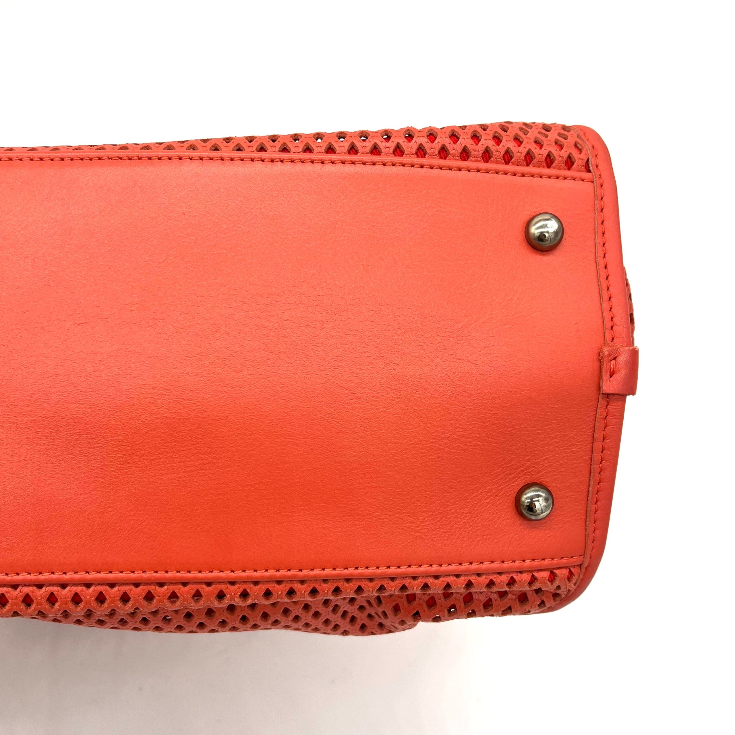 Chanel Calfskin Perforated Up In The Air Tote Red 2012-2013