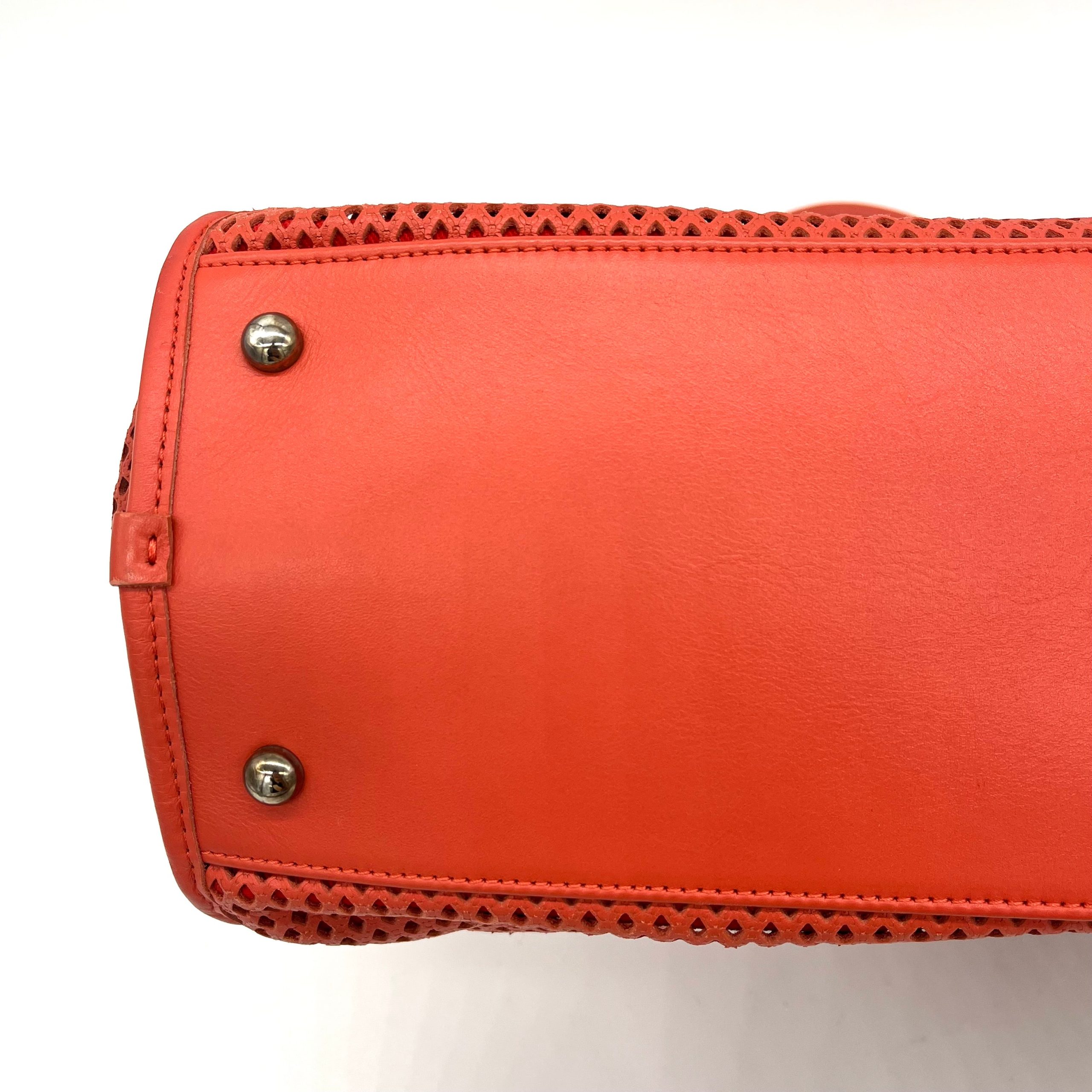 Chanel Calfskin Perforated Up In The Air Tote Red 2012-2013