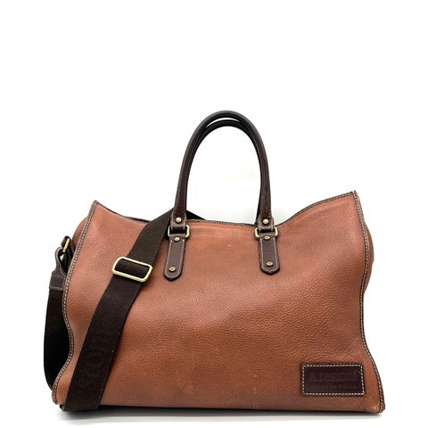 A.testoni Italy Leather shoulder Bag