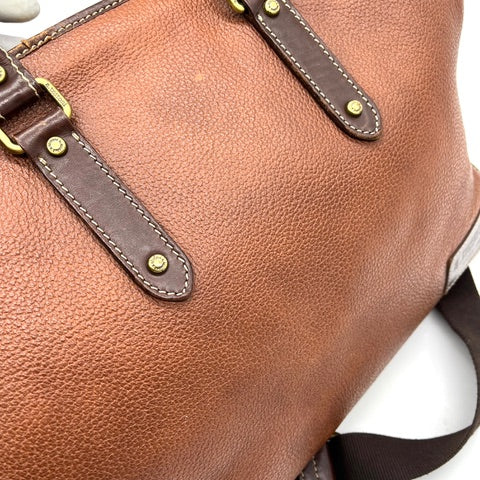 A.testoni Italy Leather shoulder Bag