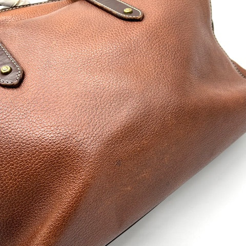 A.testoni Italy Leather shoulder Bag
