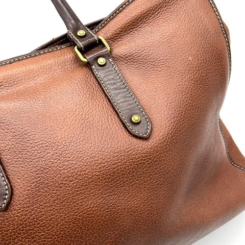 A.testoni Italy Leather shoulder Bag