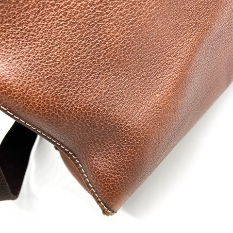 A.testoni Italy Leather shoulder Bag