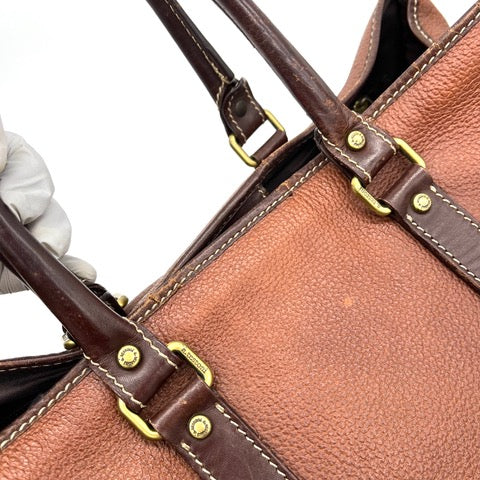 A.testoni Italy Leather shoulder Bag