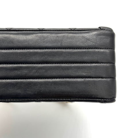 Chanel Black Quilted Lambskin Paris Limited Flap Medium 2015-2016