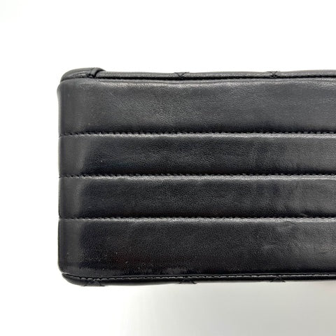 Chanel Black Quilted Lambskin Paris Limited Flap Medium 2015-2016