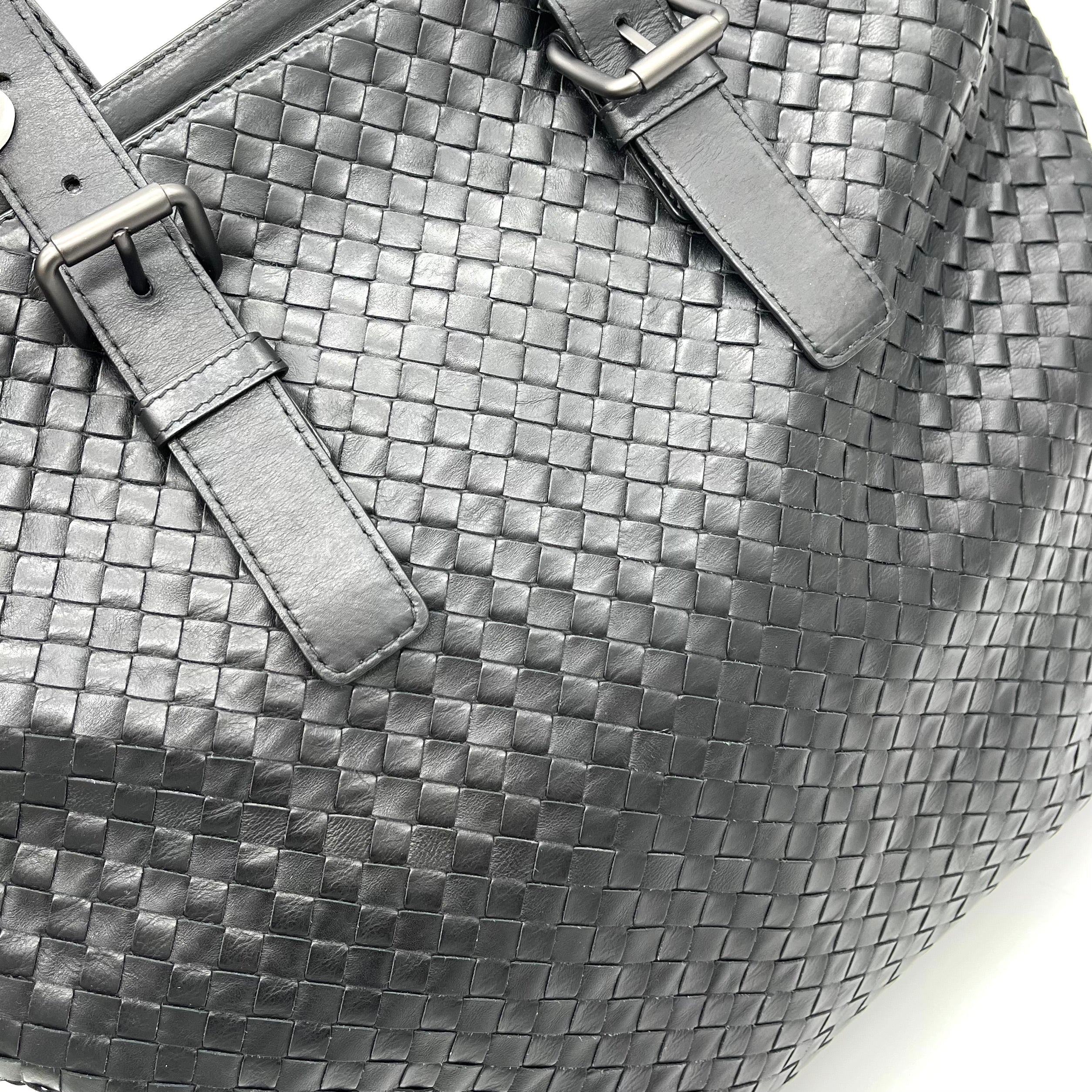 Bottega Veneta Nappa Intrecciato Belted Tote