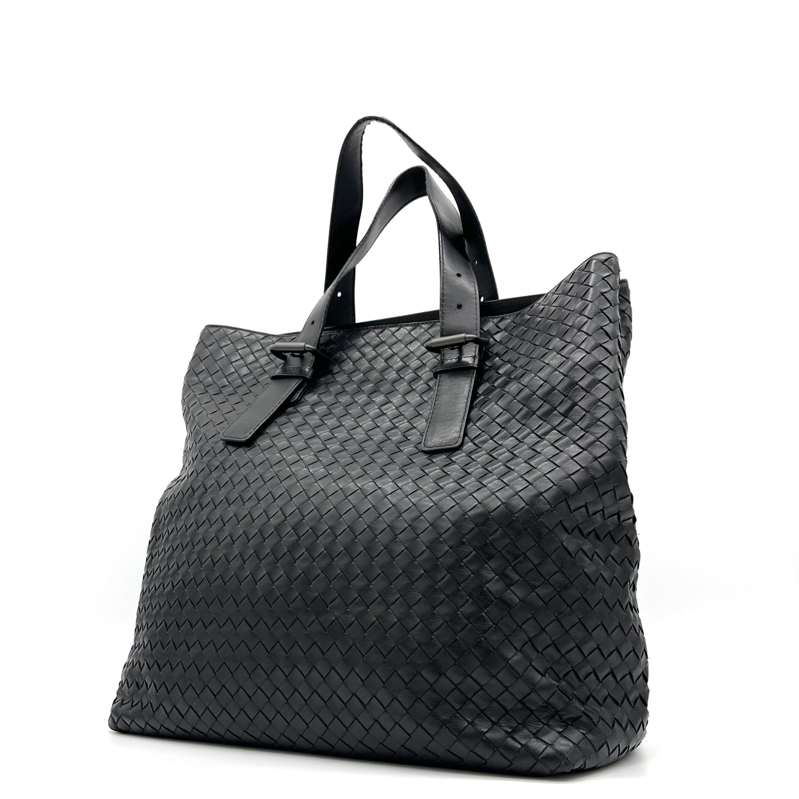 Bottega Veneta Nappa Intrecciato Belted Tote