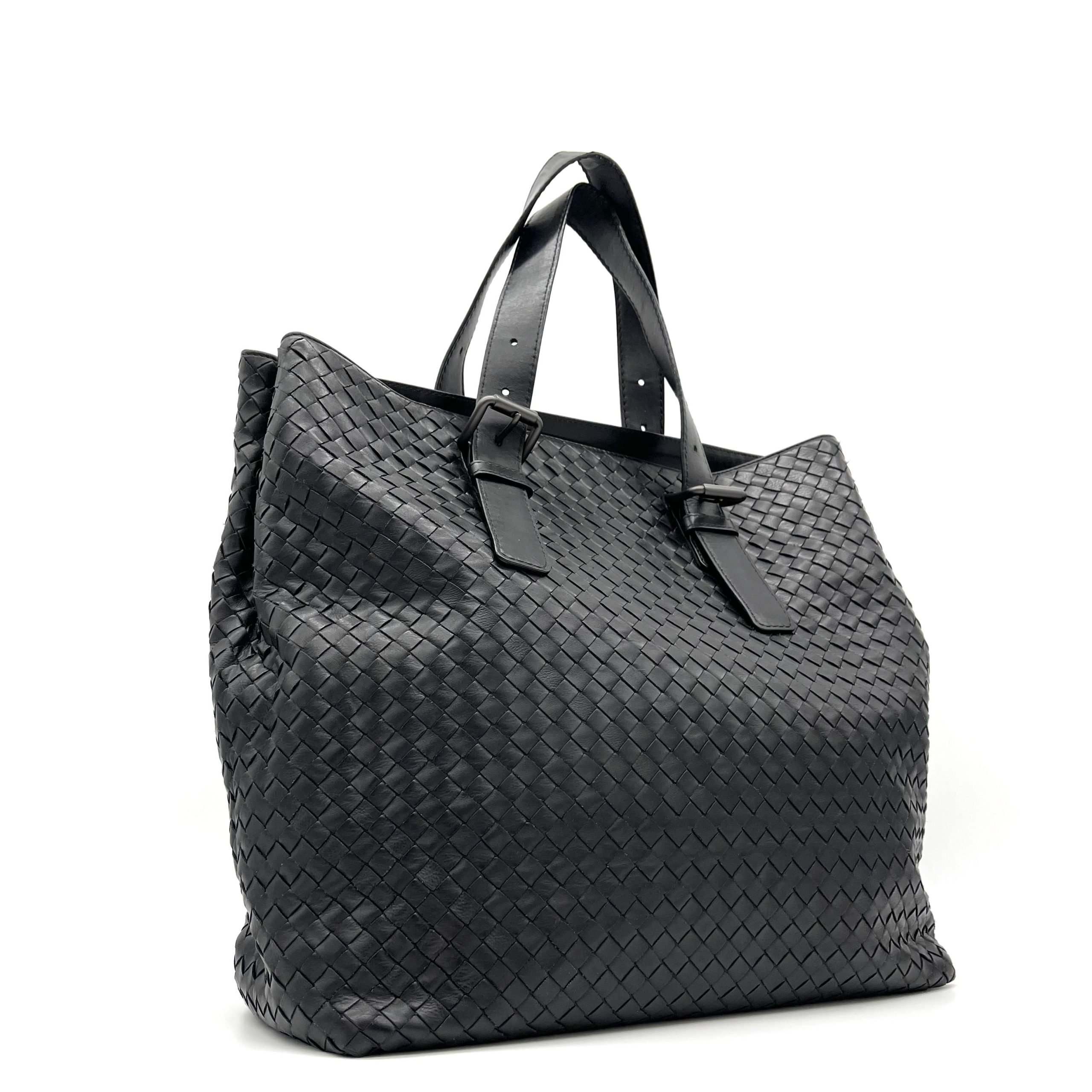 Bottega Veneta Nappa Intrecciato Belted Tote