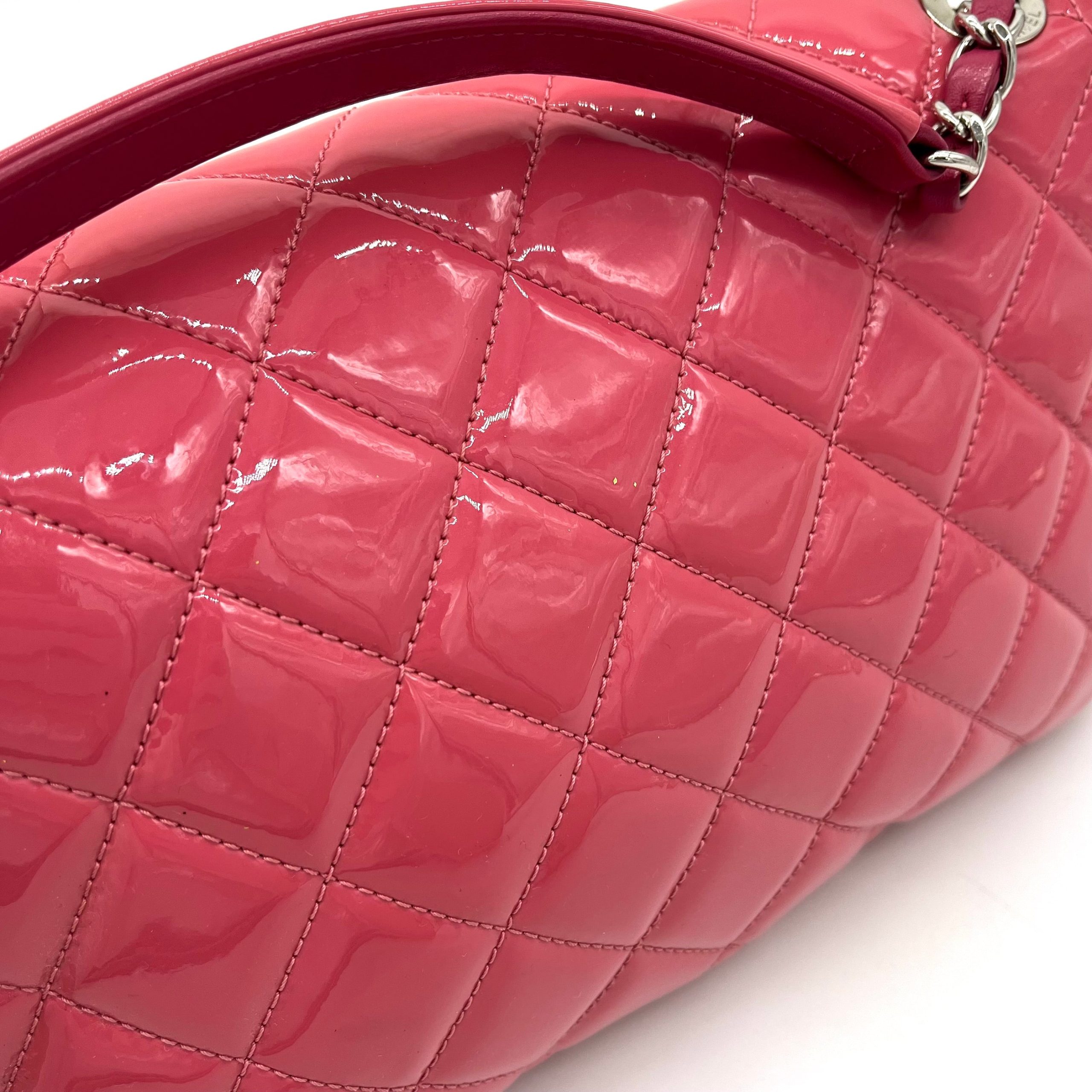 CHANEL Patent Coco Shine Flap Bag 2014-2015