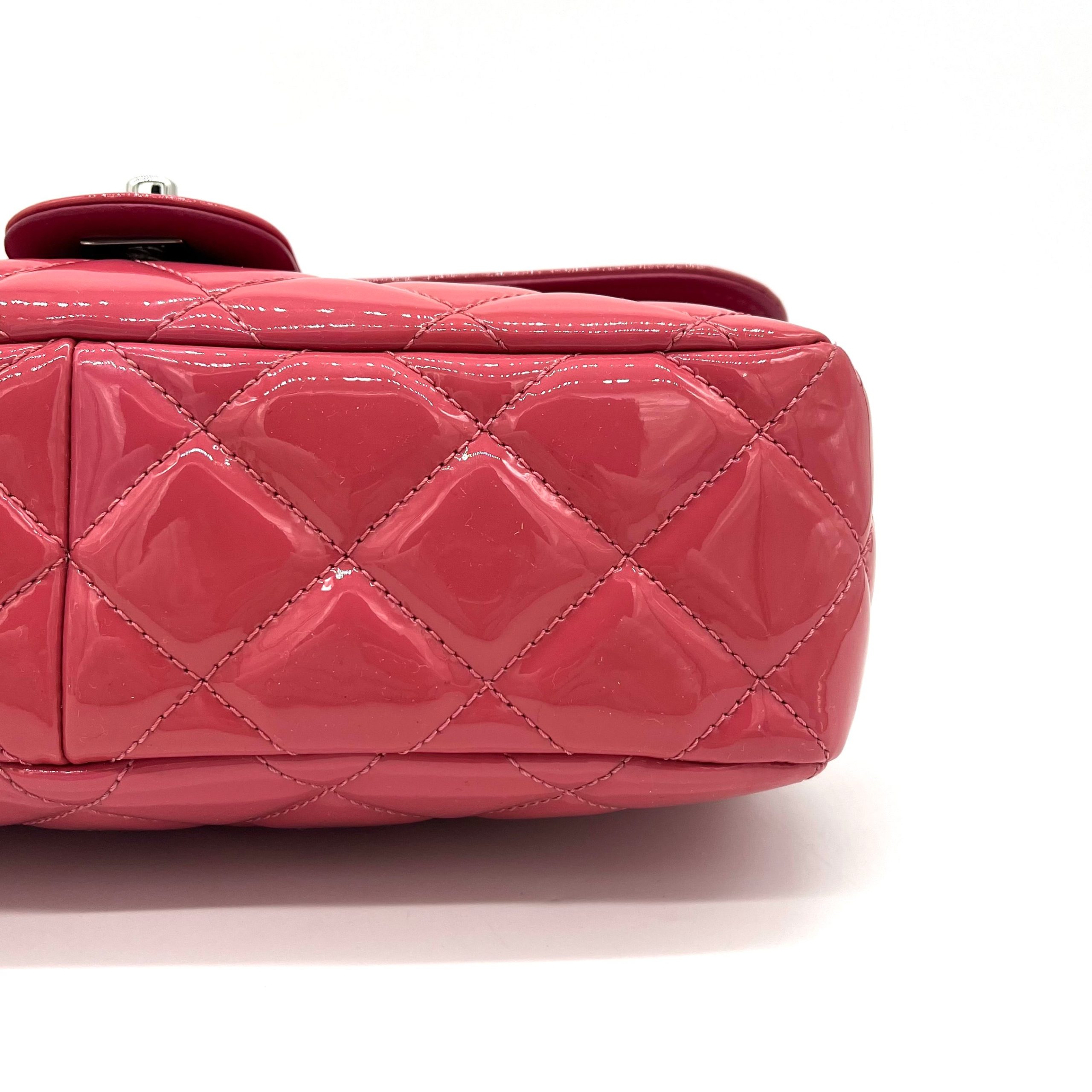 CHANEL Patent Coco Shine Flap Bag 2014-2015