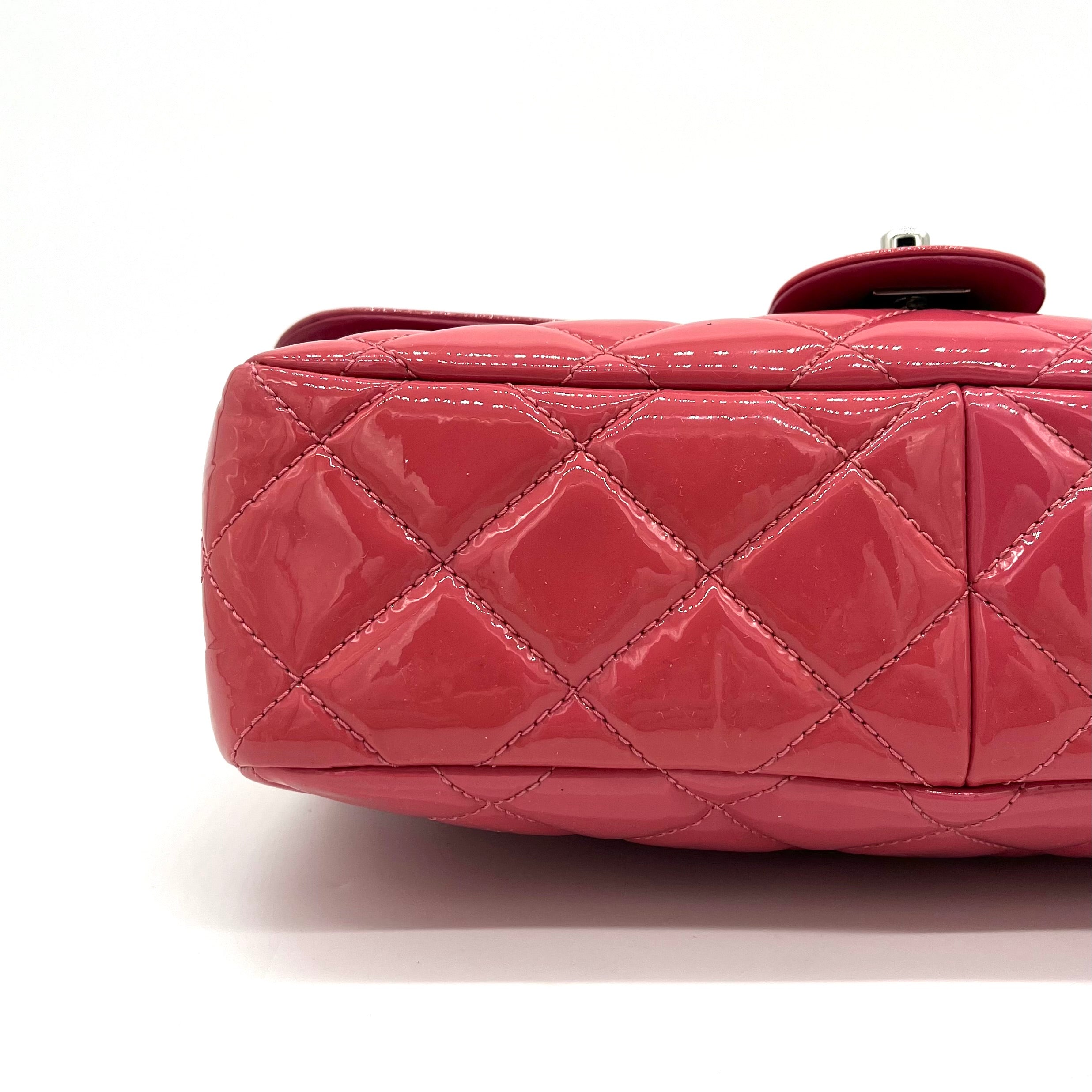 CHANEL Patent Coco Shine Flap Bag 2014-2015