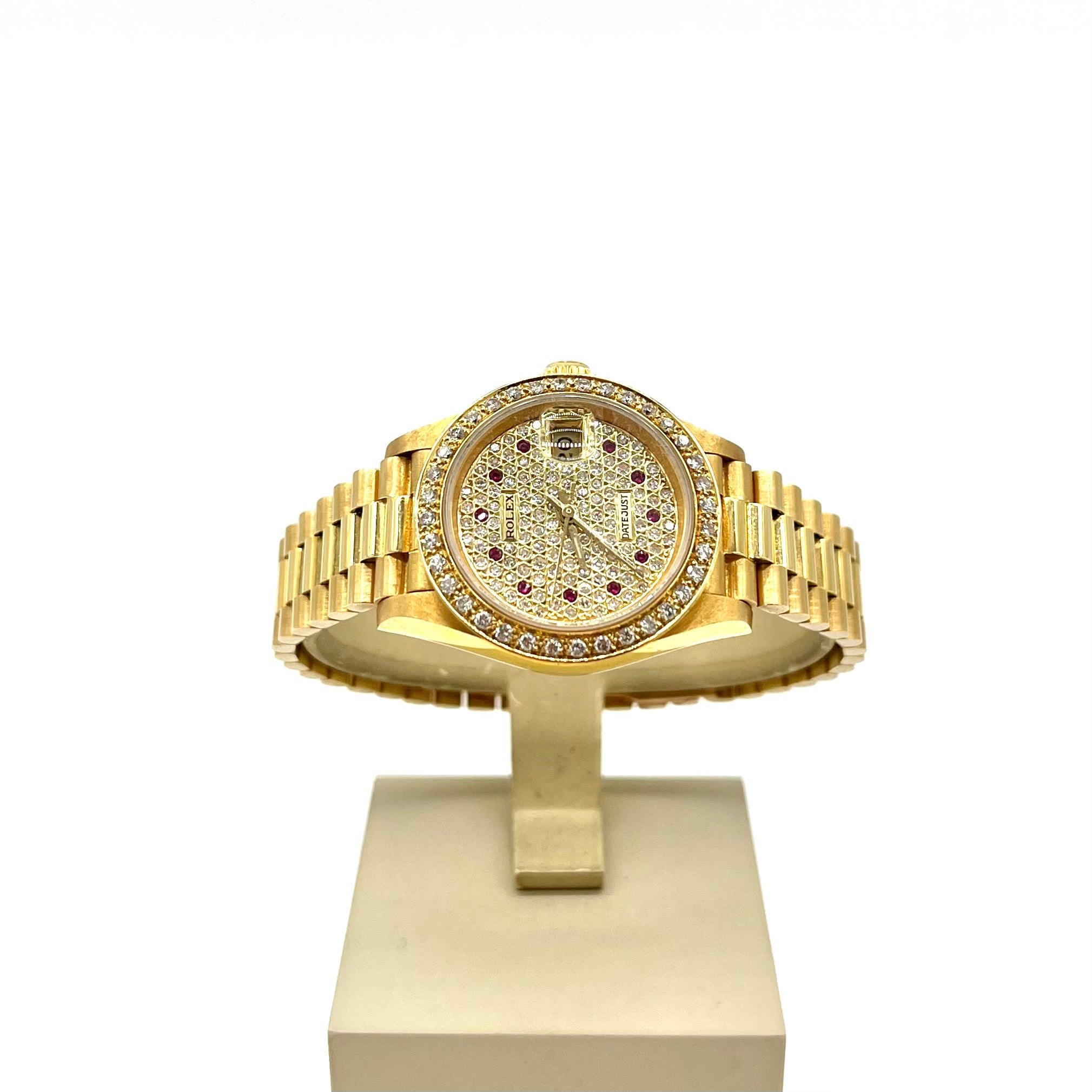 Rolex Datejust 26mm President 18K Yellow Gold 179138 30908