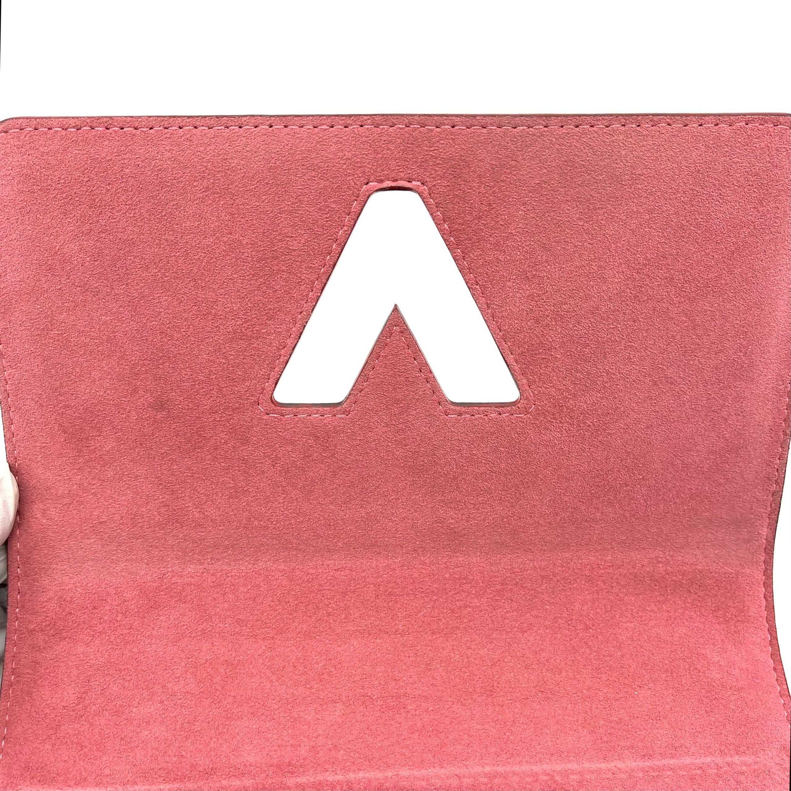 LOUIS VUITTON Epi Twist Shoulder Bag MM Coquelicot