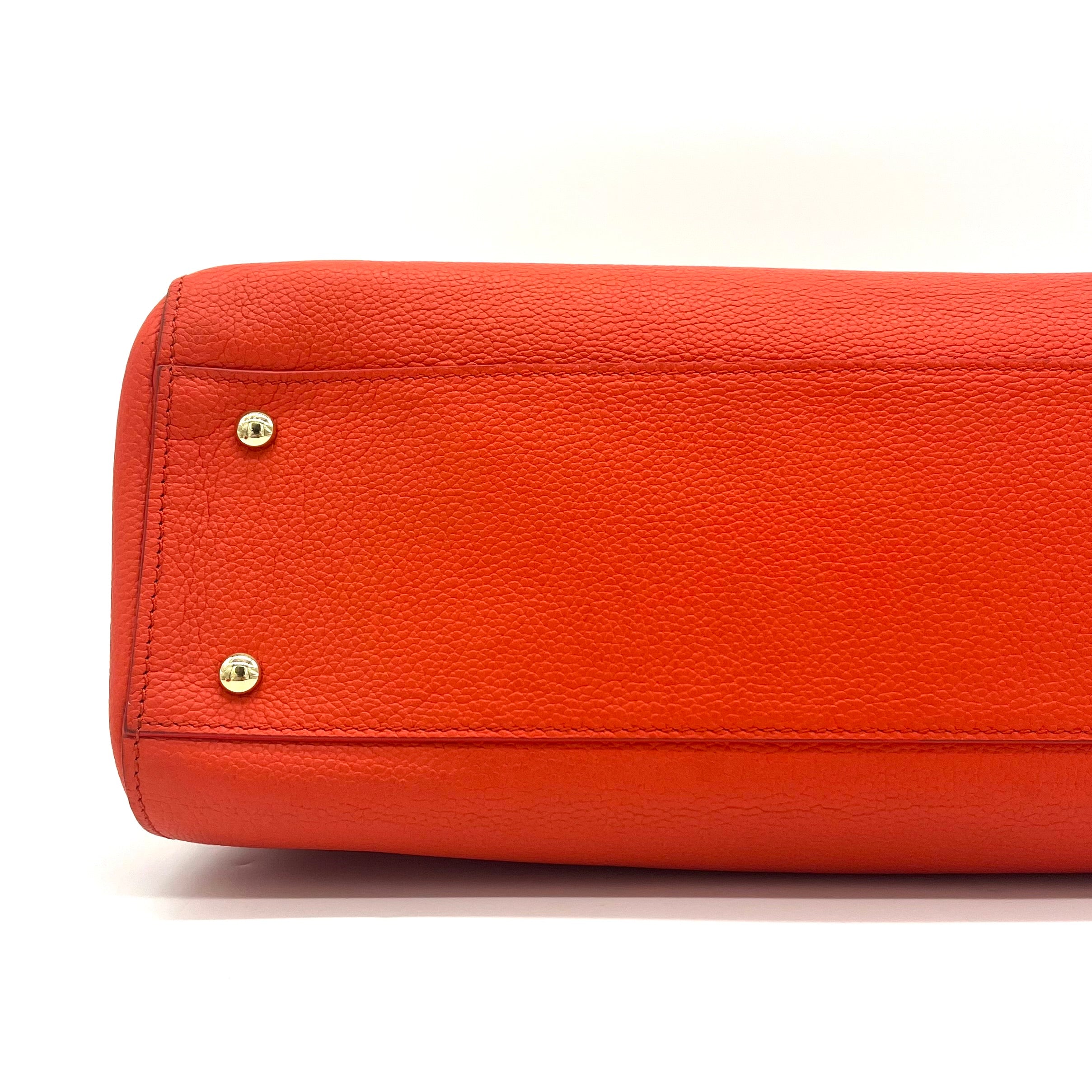 CHANEL Grained Calfskin Small Neo Executive Shopper Tote Red 2017