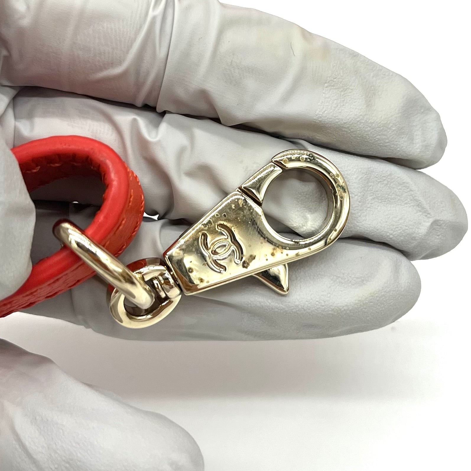 CHANEL Grained Calfskin Small Neo Executive Shopper Tote Red 2017