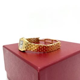 Panthère de Cartier watch Mini model, quartz movement, yellow gold 18K