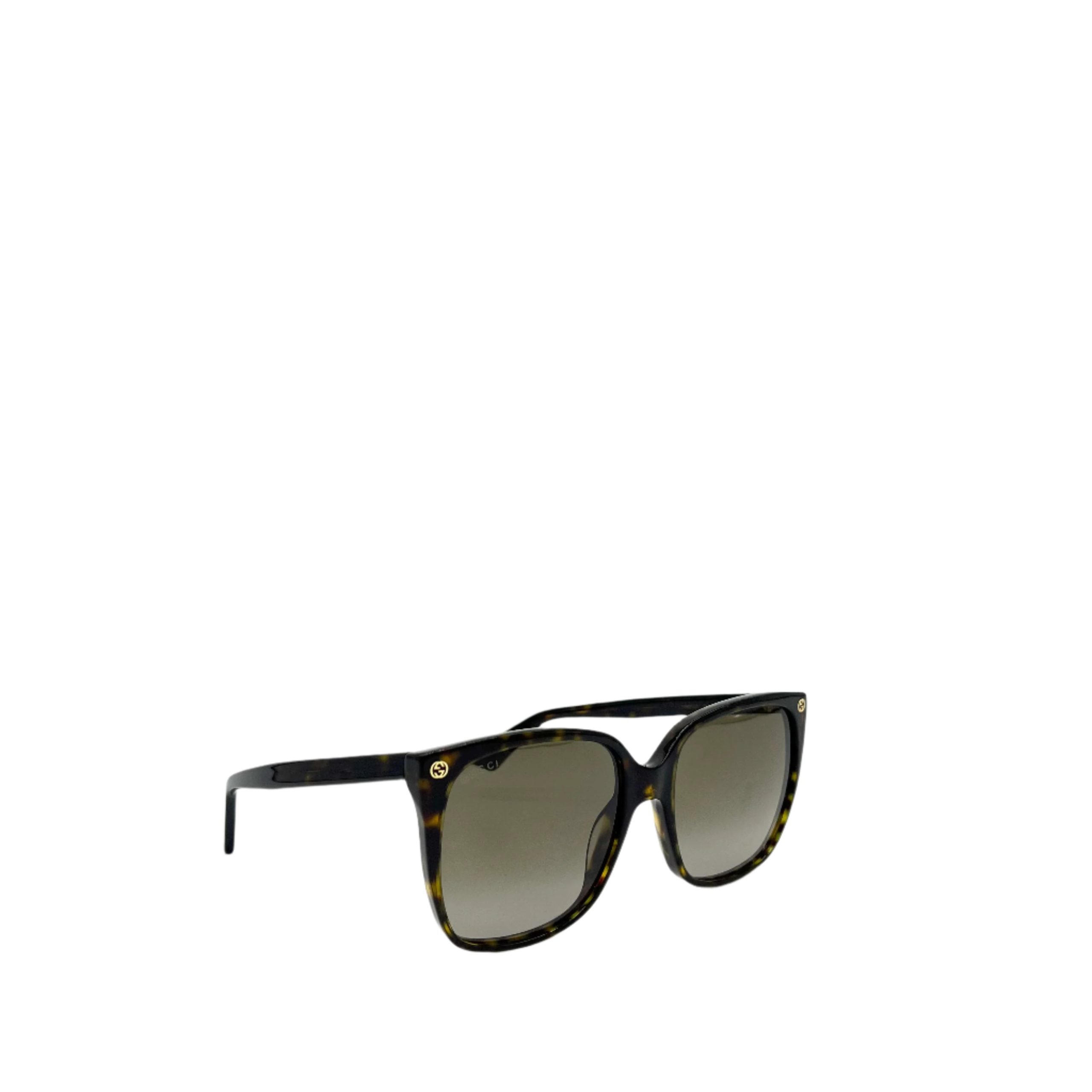GUCCI Acetate GG Sunglasses GG0022S Havana
